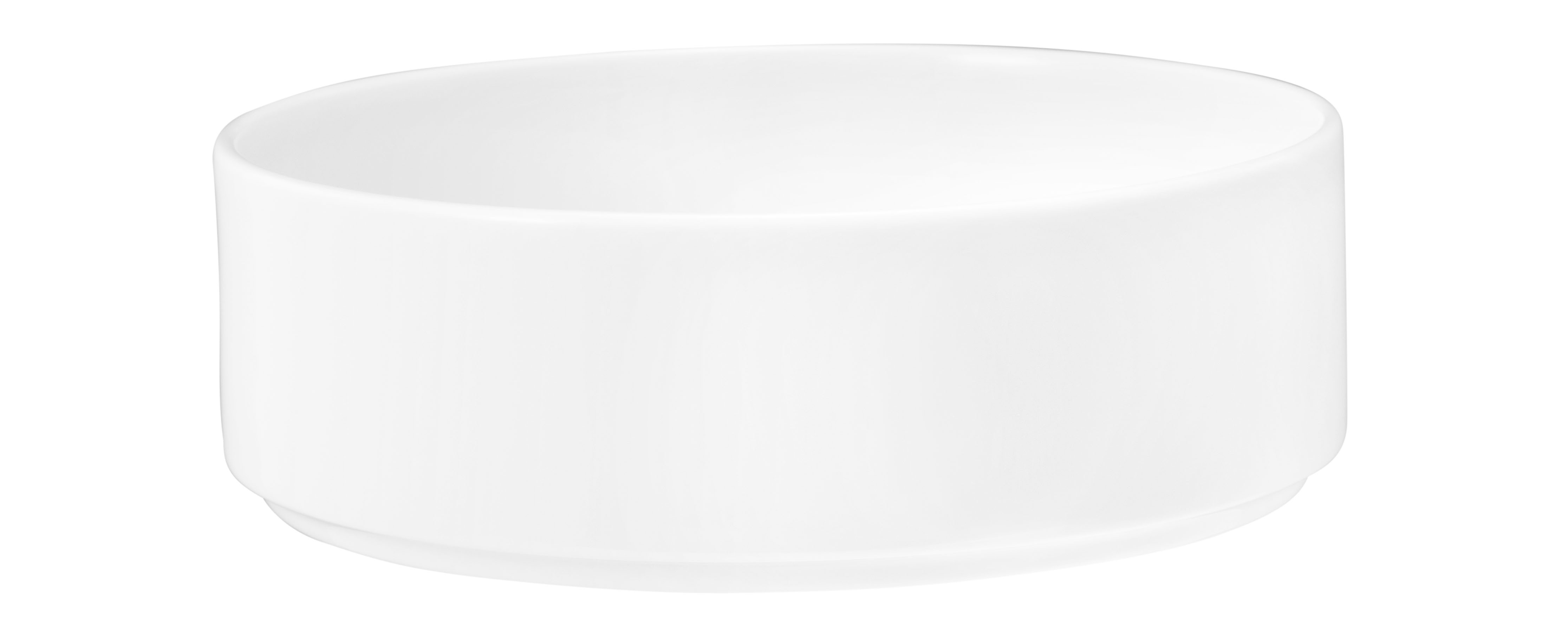 Seltmann Weiden, Good Mood - Schale halbhoch stpb., uni, weiss, 16 cm/ 0,7 ltr.