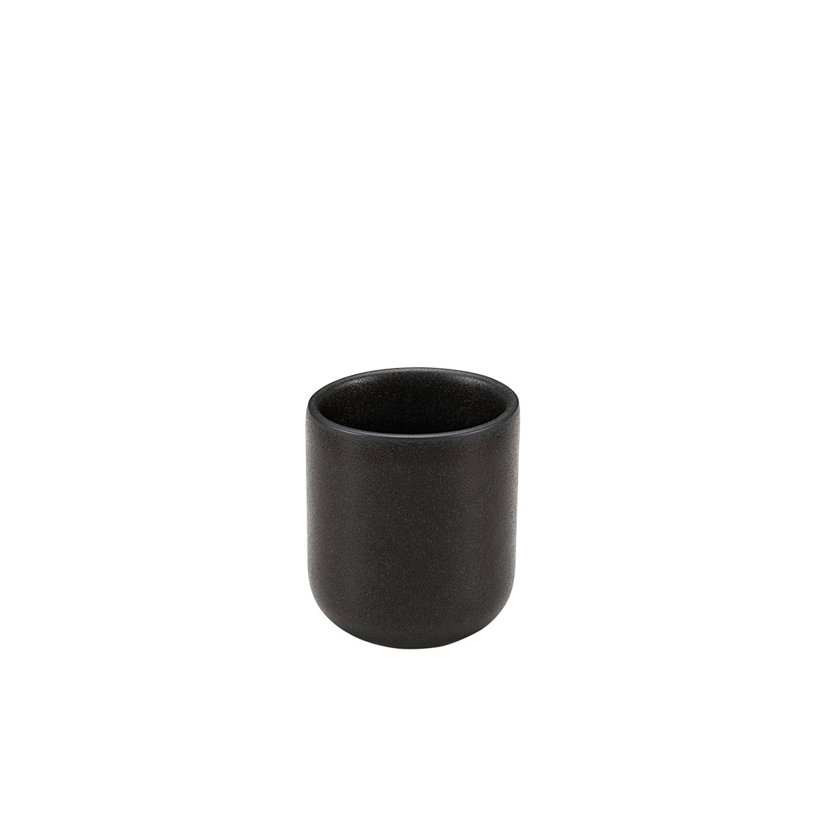 Playground, Steinzeug - ELEMENTS : Espresso-Obere ohne Henkel, schwarz, 5,6 x 6,4 cm/ 0,11 ltr.