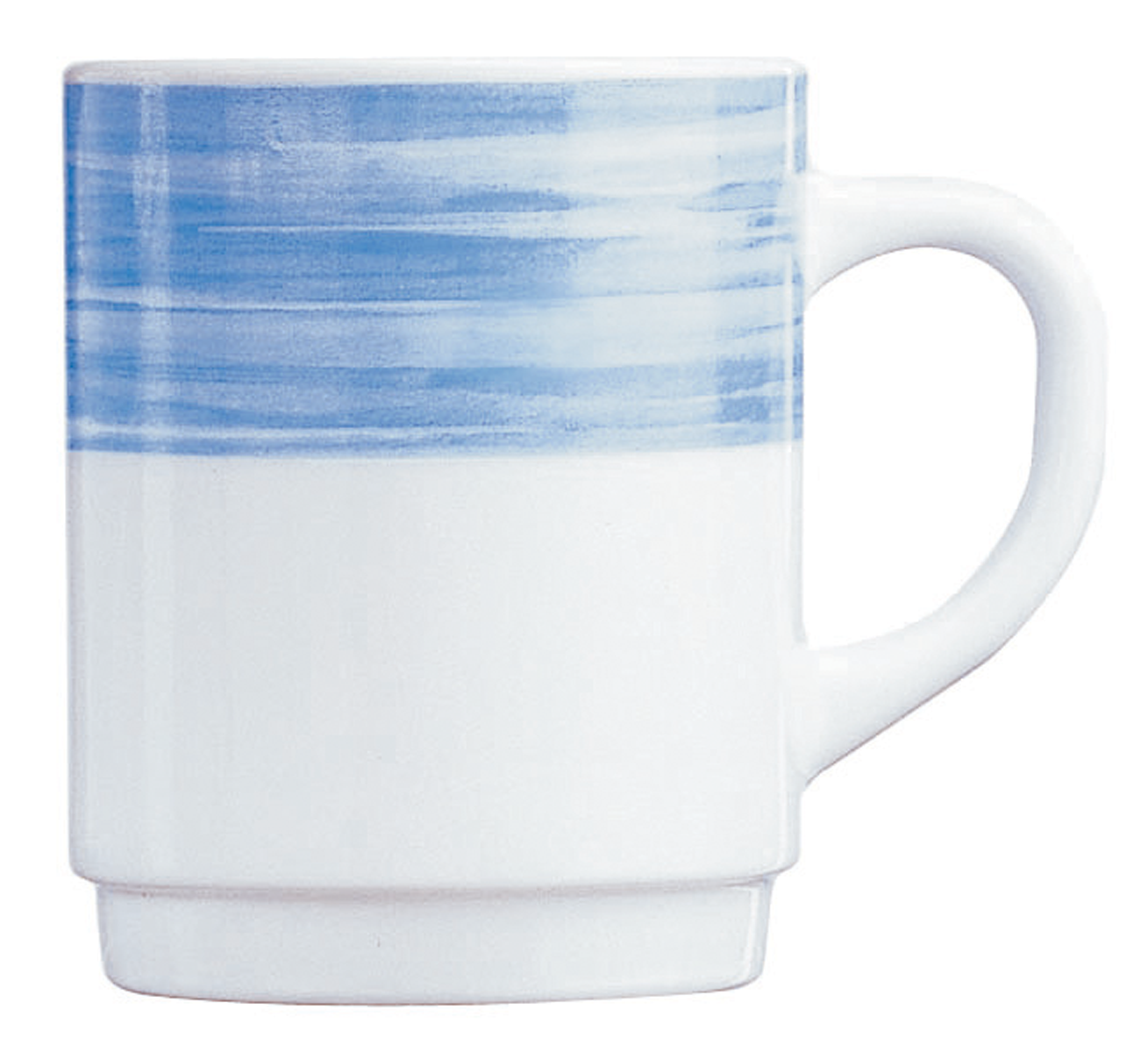 Arcoroc, Brush Blau - Kaffeebecher, 0,25 ltr.