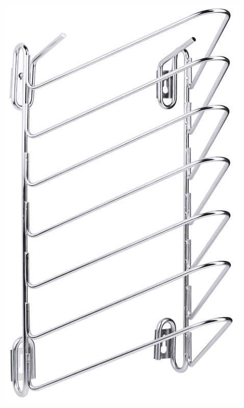 Wand-Schneidbretthalter, breit für Bretter bis 55 mm Dicke, Edelstahl, B: 29 cm, T: 28 cm, H: 55 cm