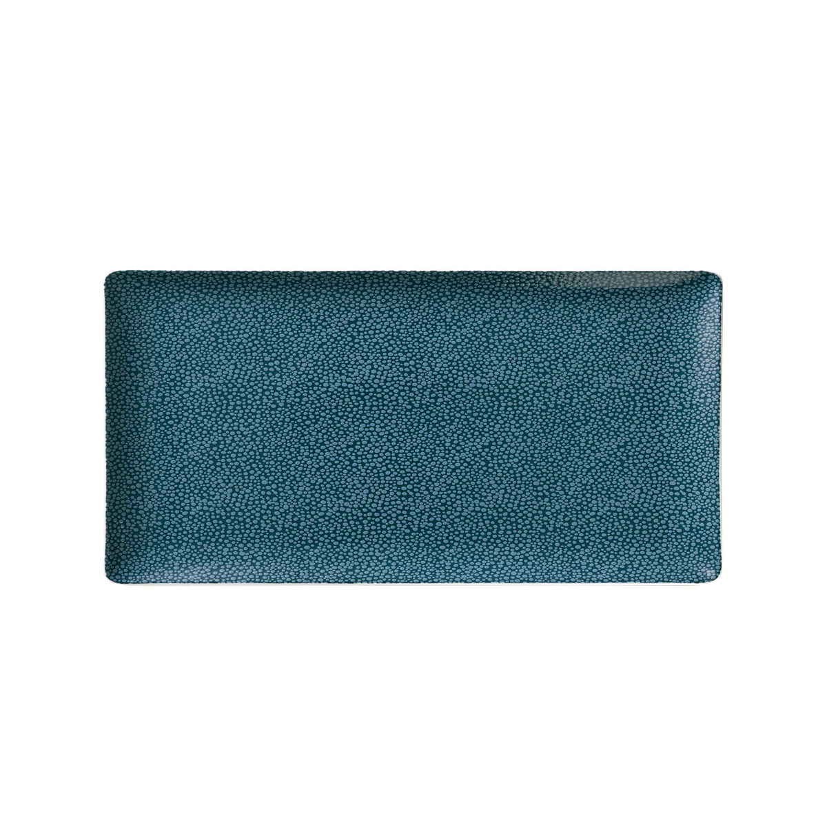 Bauscher, Purity : 426075 Pearls Ocean - Platte rechteckig Coup, bonewhite, 34 x 20 cm