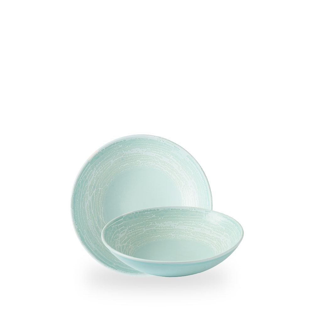 Churchill, Elements : Aqua - Teller tief Coup, 18,2 cm/ 0,43 ltr.