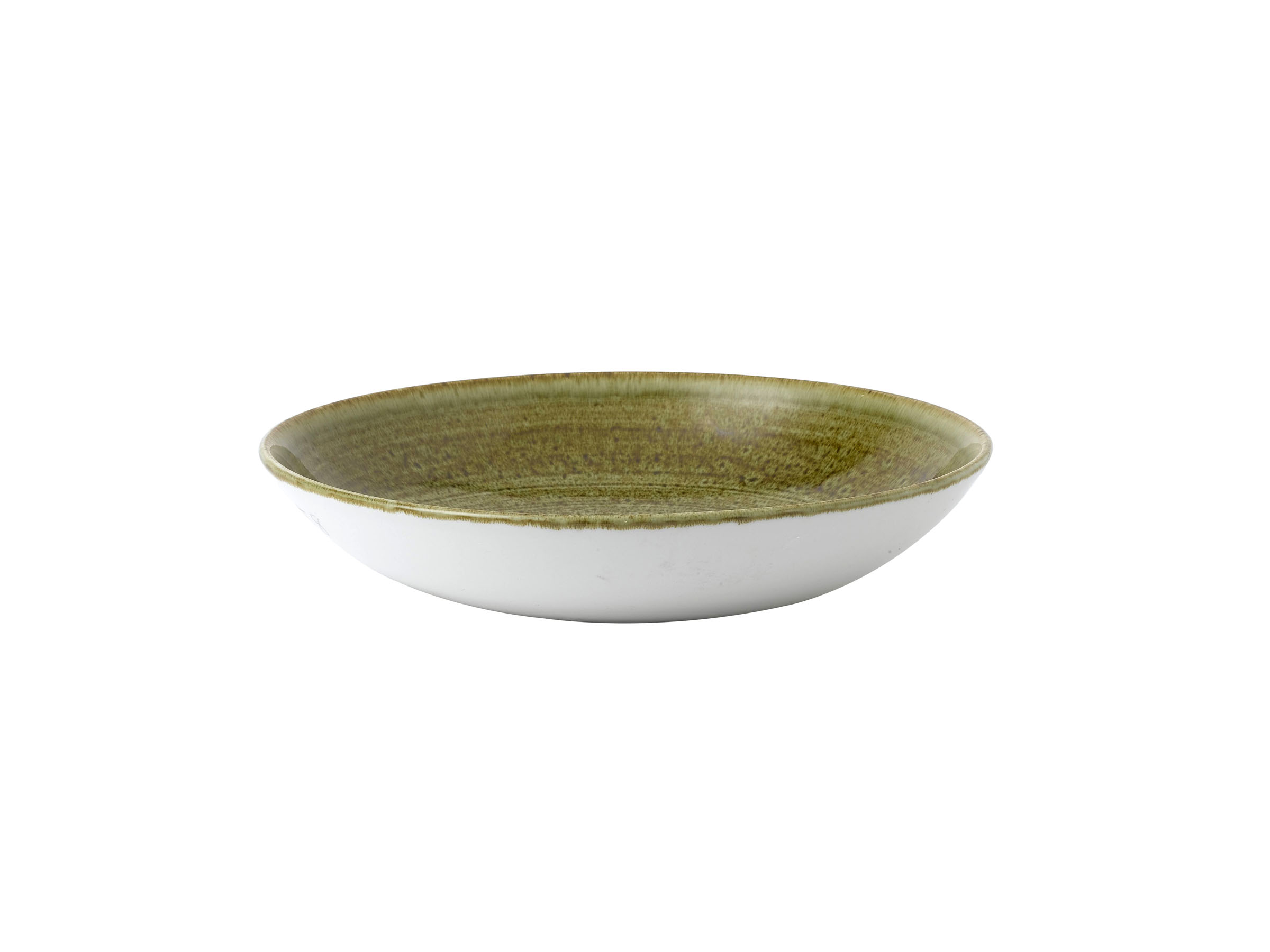 Churchill, Stonecast Plume : Olive - Teller tief Coup, 24,8 cm/ 1,11 ltr.