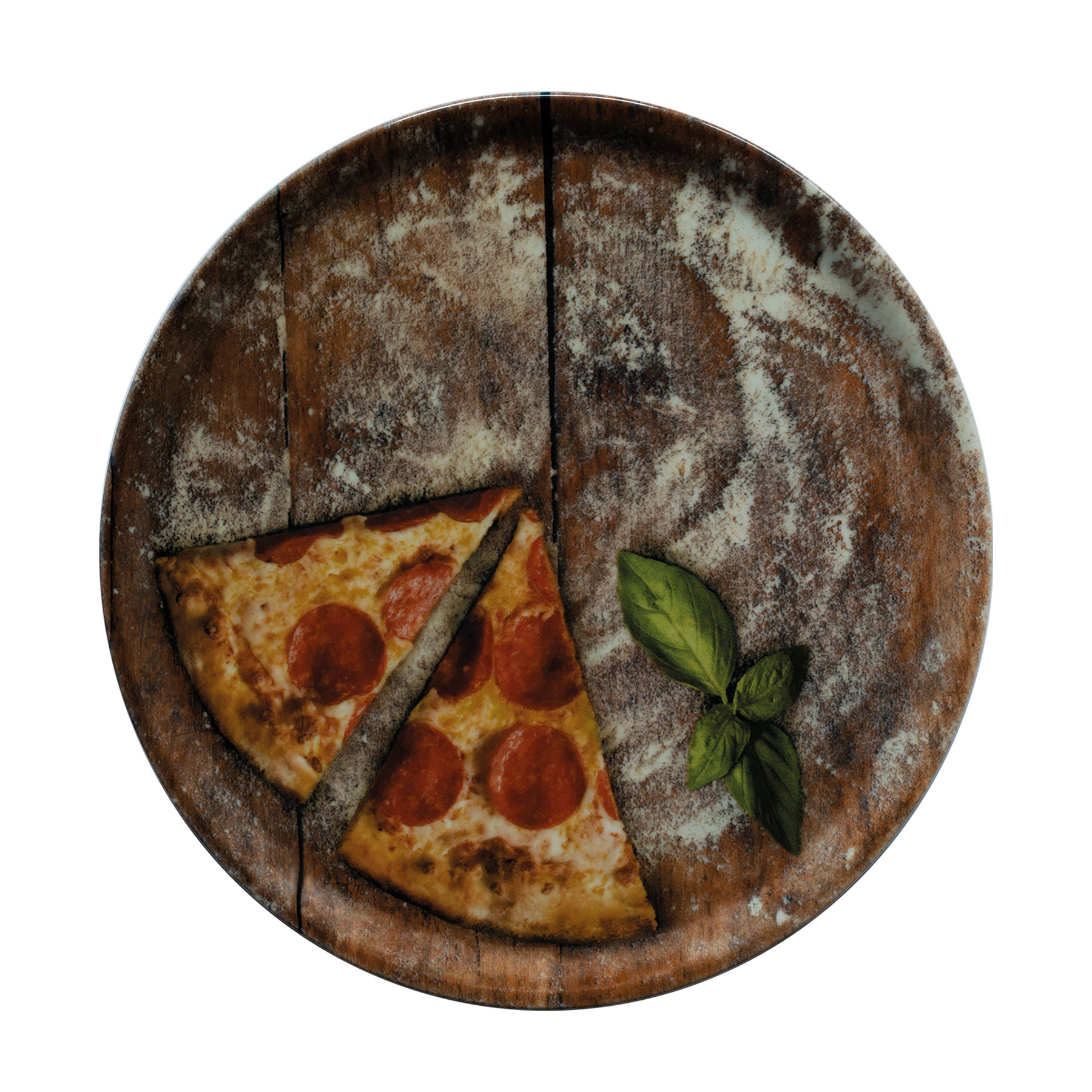 Saturnia, Napoli : Dekor Flour Z32 - Pizzateller rund, 31 cm