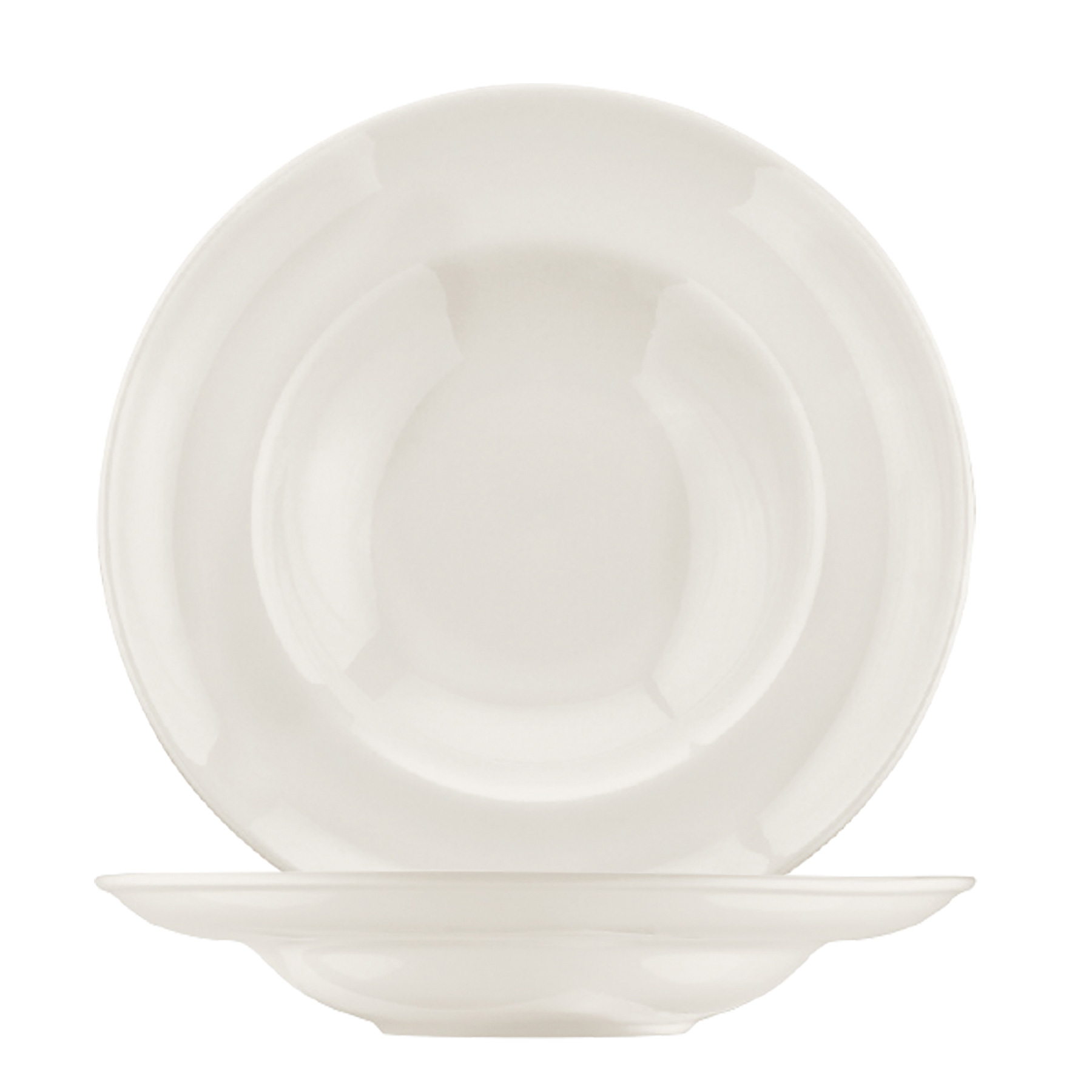 Gourmet, Cream : Teller tief Fahne 27 cm/ 0,45 ltr.