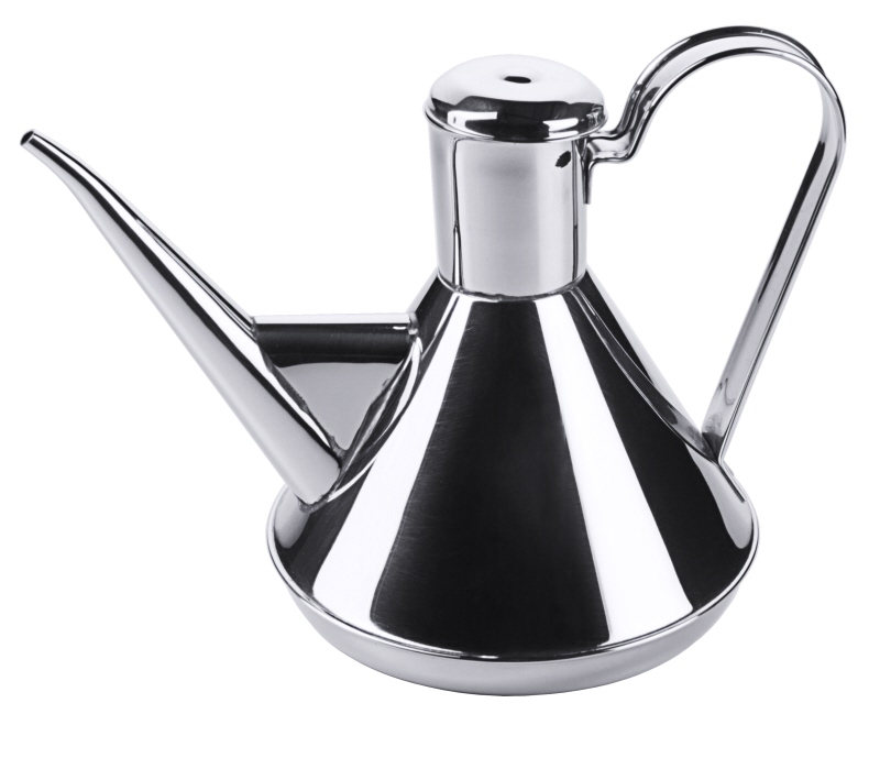 Ölkanne, hochglänzend, EdSt., I: 0,5 ltr., H: 15 cm