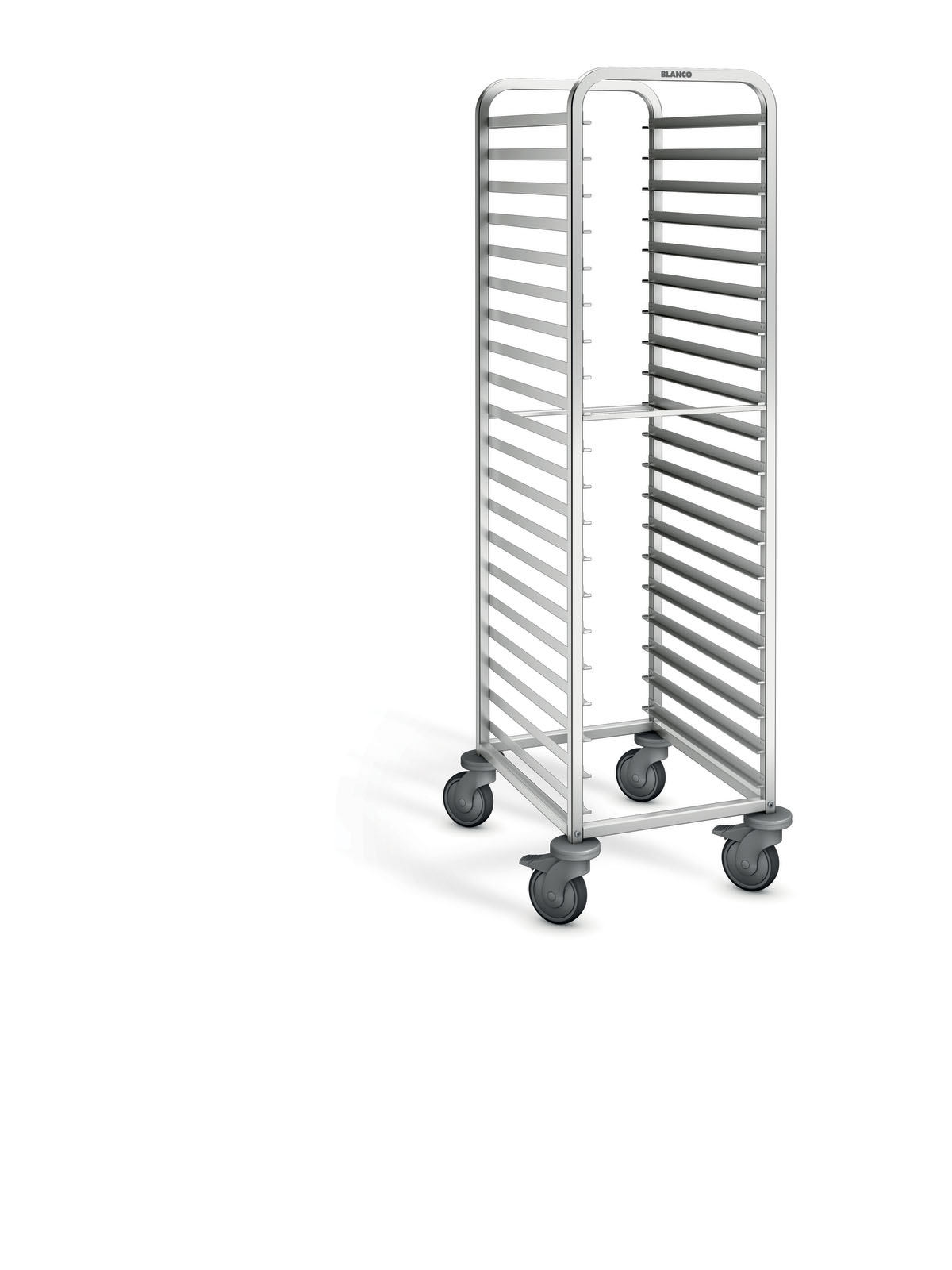 Regalwagen RWR-B 6 x 4, Kap.: 20 Backbleche 600 x 400 mm, Trgf.: max. 200 kg, LxBxH: 68,6 x 53,6 x 172,9 cm