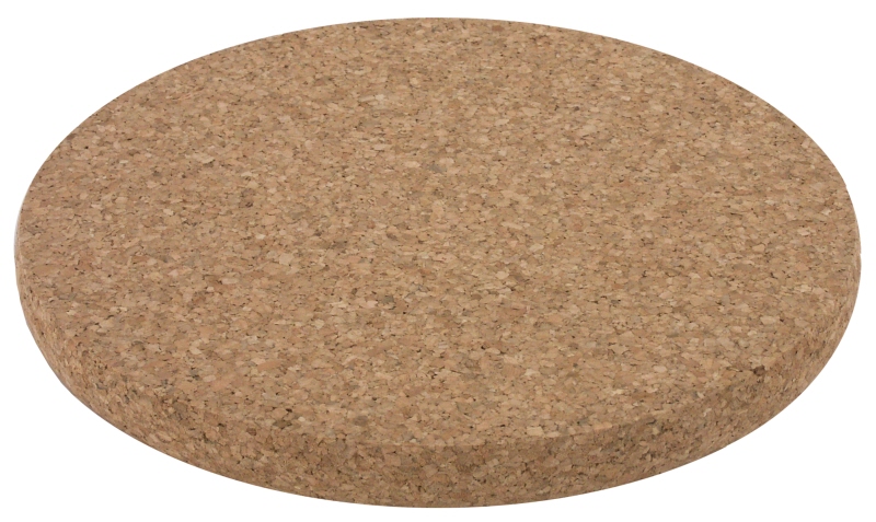 Korkuntersetzer für Servierpfannen, D: 24,5 cm, H: 2 cm