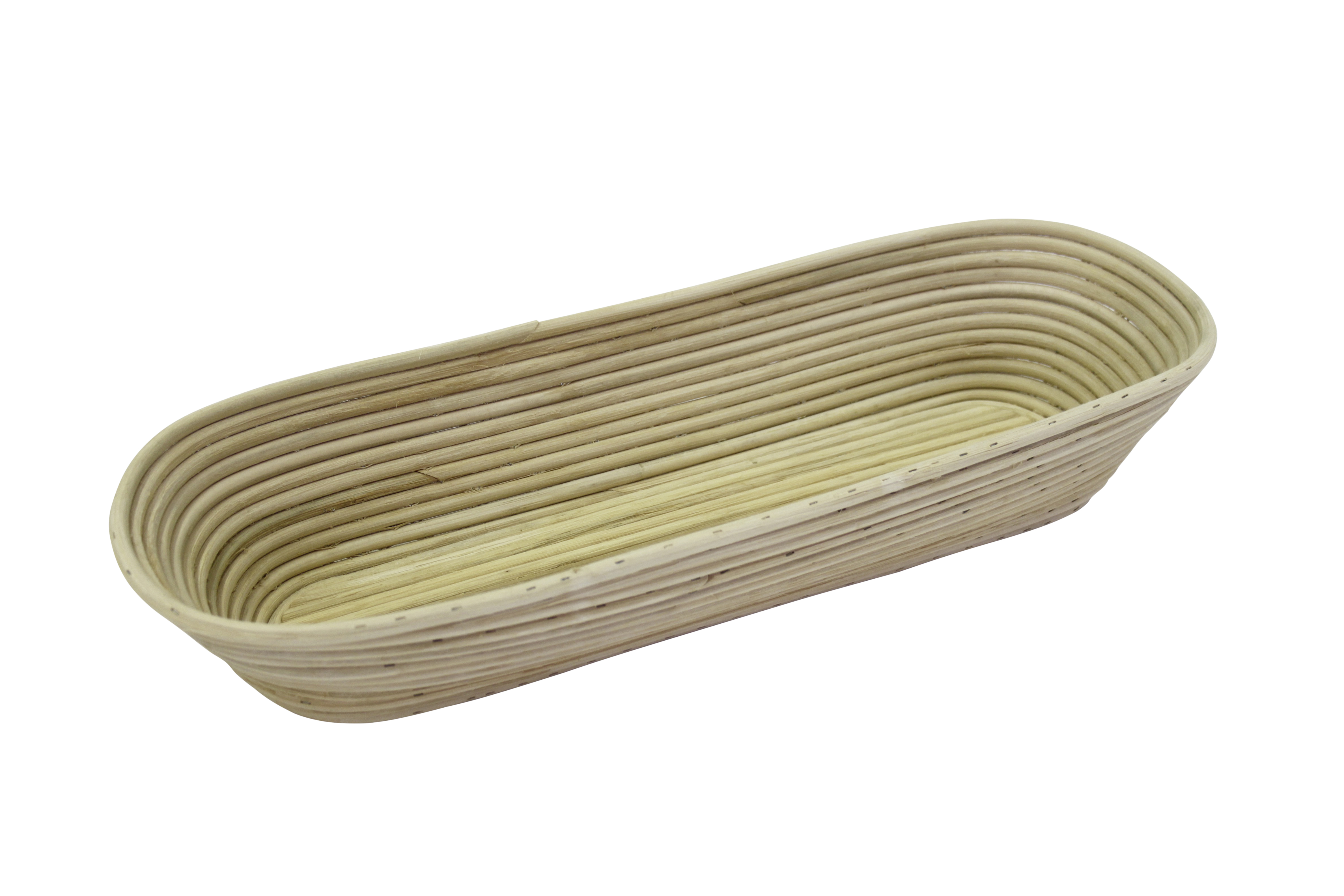 Brotform, Gärkorb lang, runder Kopf 500 x 170 mm, 3000 g