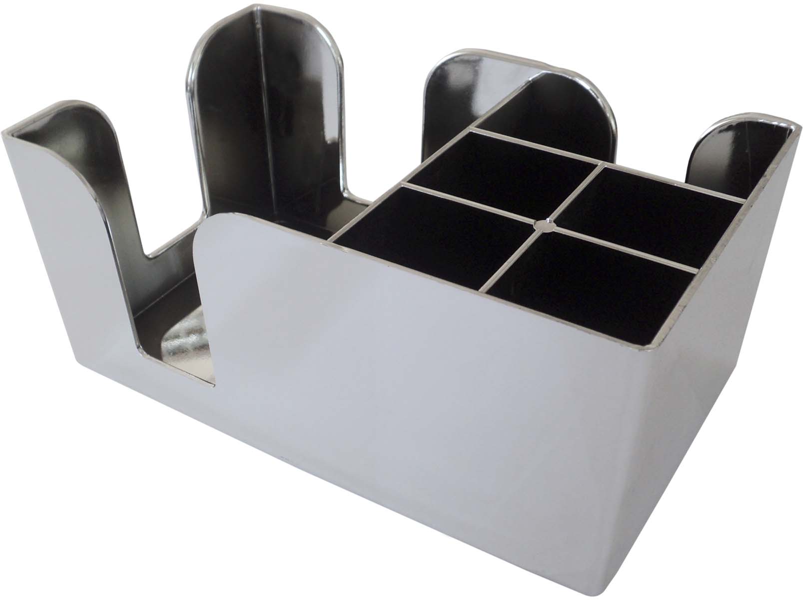 Bar Caddy, chrom, 6-teilig, 15 x 24 x 11 cm