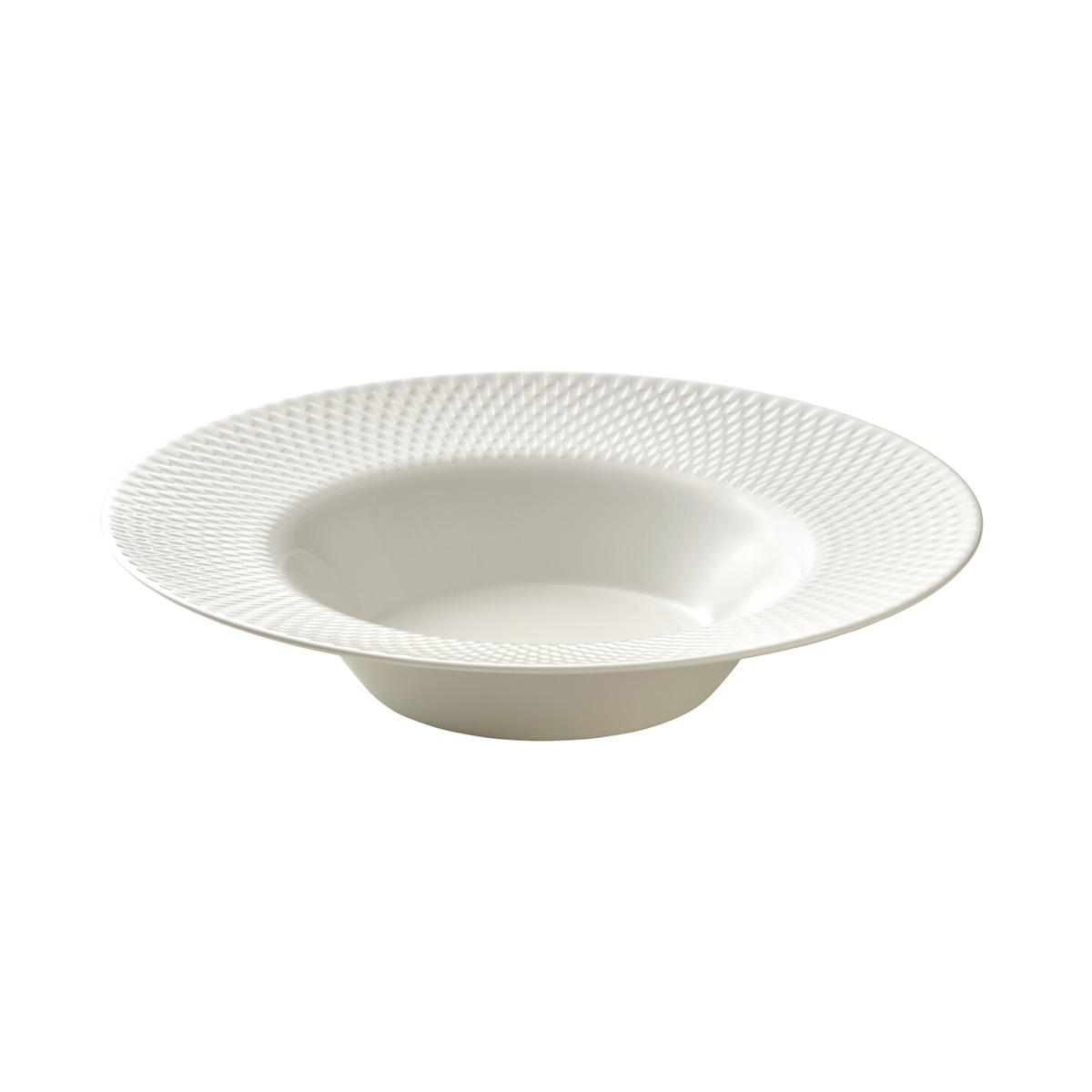 Bauscher, Purity Reflections - Teller tief Fahne, bonewhite, uni, 24 cm/ 0,32 ltr.