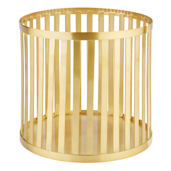 Buffetständer APS PLUS BASKET D: 21 cm, H: 20 cm Metall, GoldLook