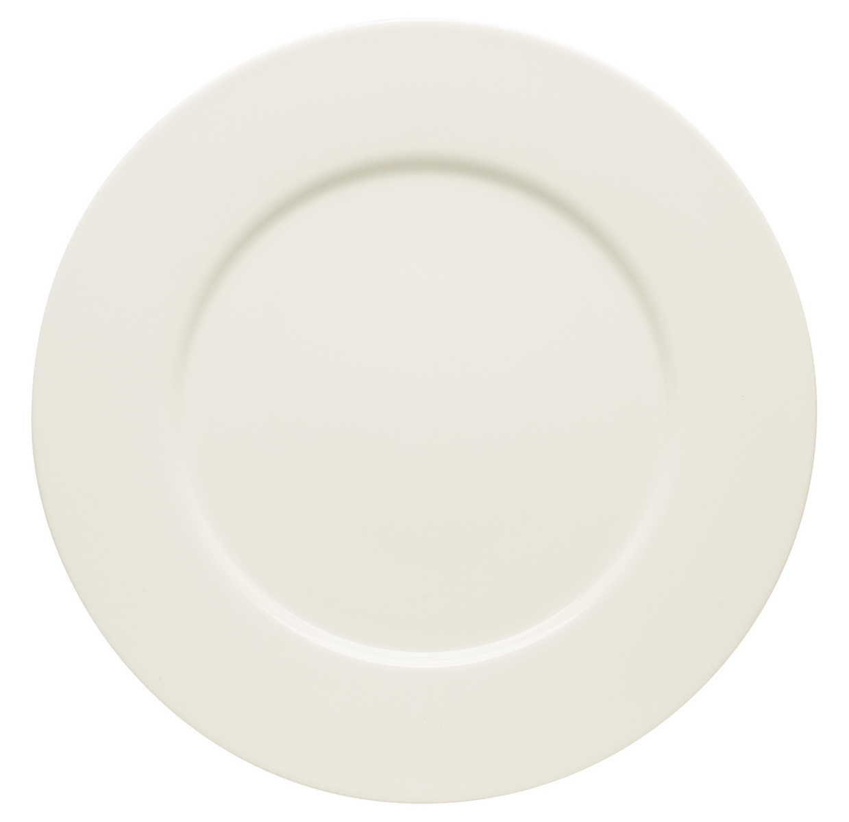 Bauscher, Purity - Teller flach Fahne, bonewhite, uni, 29 cm