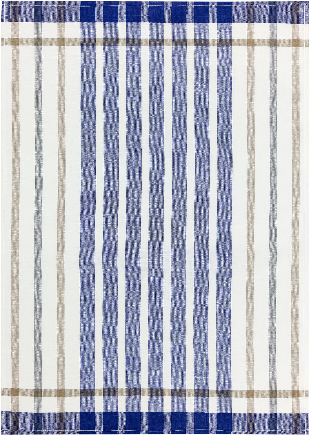 Küchentuch Blockstreifen - Halbleinen 50 x 70 cm