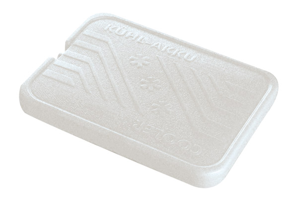 Kühlakku FOCUS 25 x 19 cm, H: 2,5 cm, polyethylen, weiss