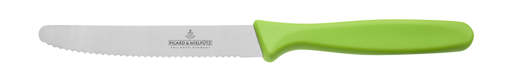 Picard & Wielpütz, Gourmet 6660 - Brotzeit-, Pizzamesser kiwi, 22,2 cm