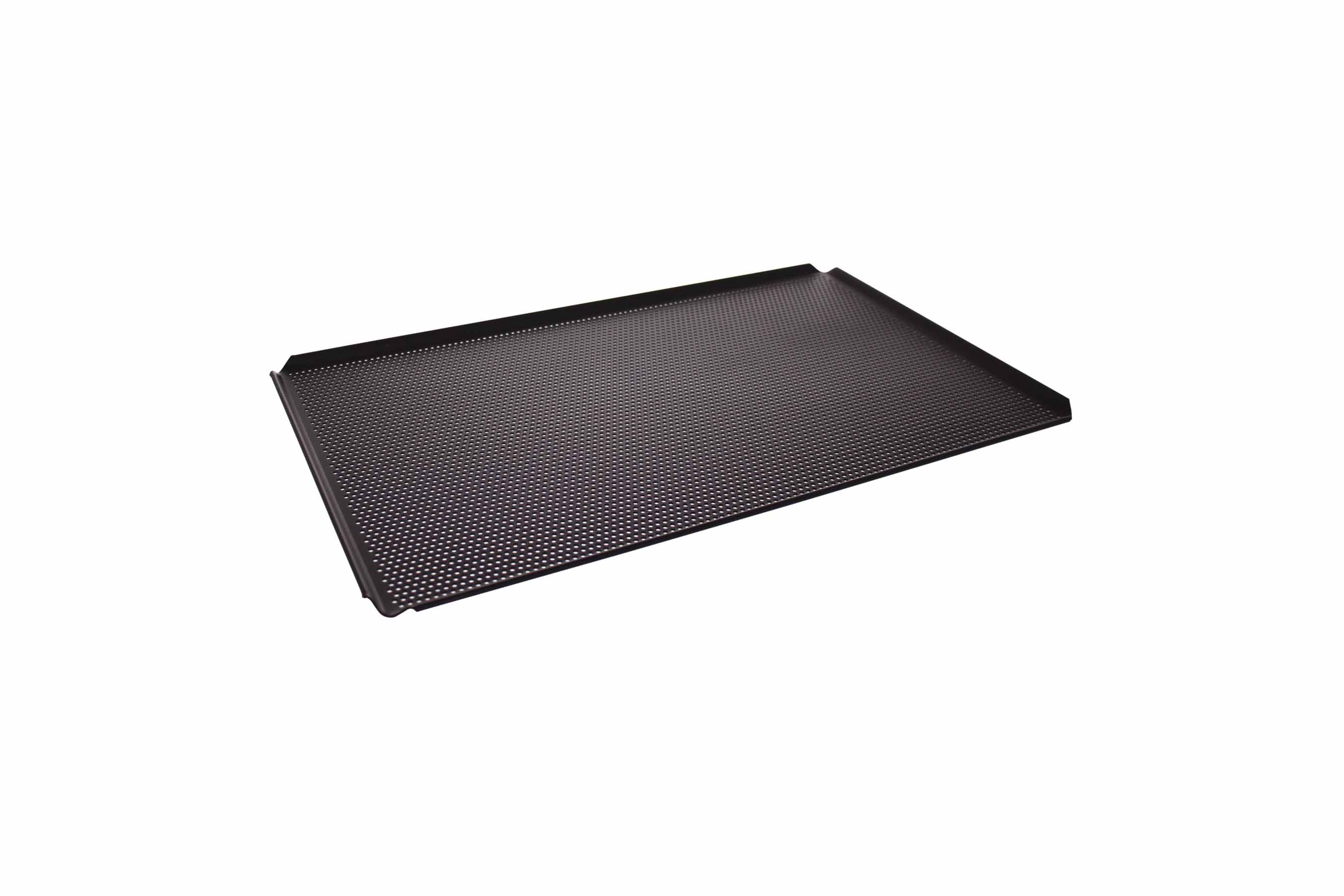 Lochblech TYNECK schwarz, GN 1/1, 4 Seiten 45°, Lochung 3 mm, 530 x 325 mm