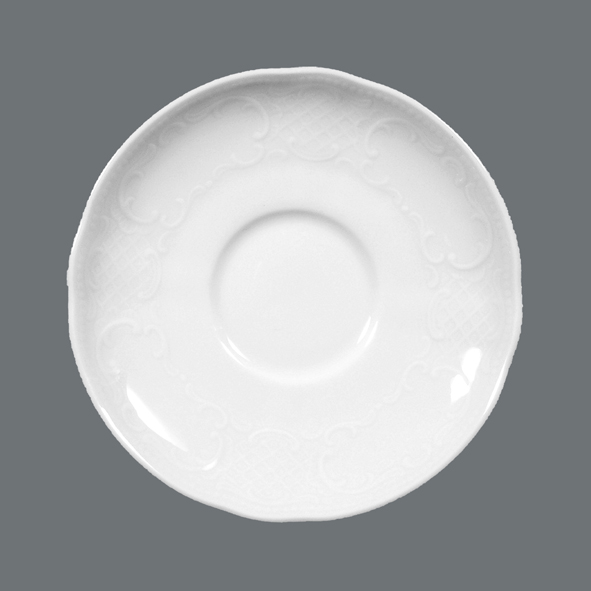 Seltmann Weiden, Salzburg - Mocca-Untere, weiss uni, 11,9 cm