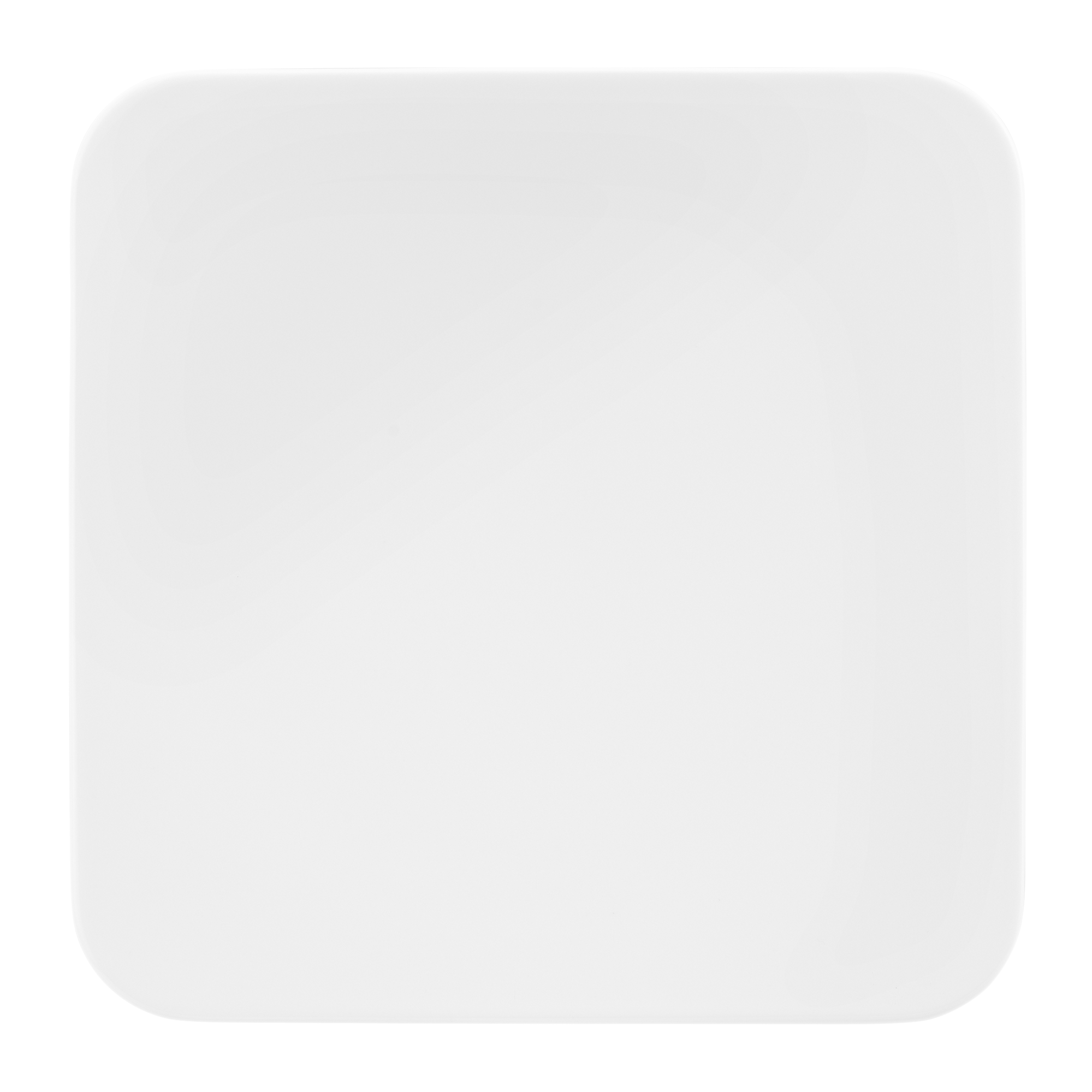 Seltmann Weiden, Coup Fine Dining - Coupteller flach eckig M5383, weiss, uni, 26 x 26 cm