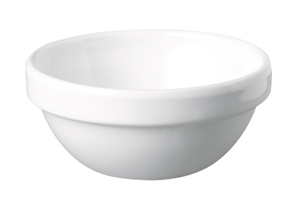 Schälchen CASUAL MINI, D: 7,5 cm, H: 3,5 cm, 0,05 ltr., Melamin, weiss