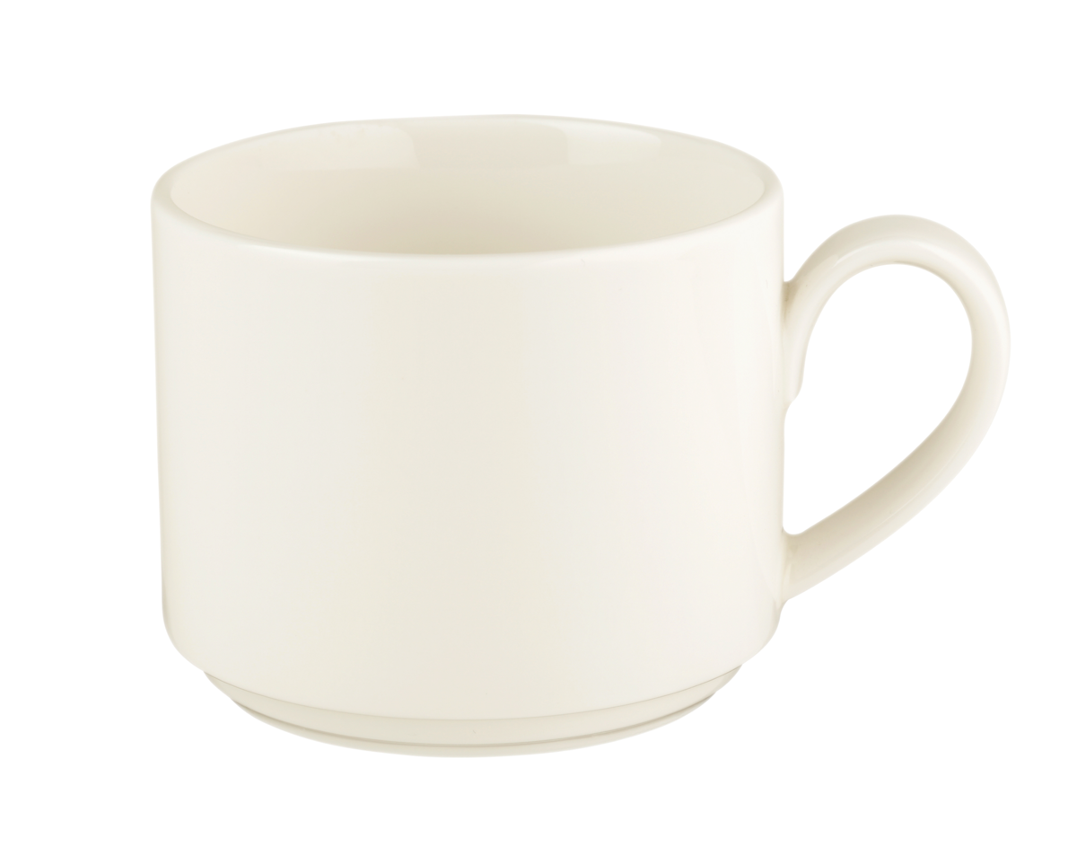 Seltmann Weiden, Maxim - Milchkaffee-Obere, stapelbar, creme, uni, 0,25 ltr.