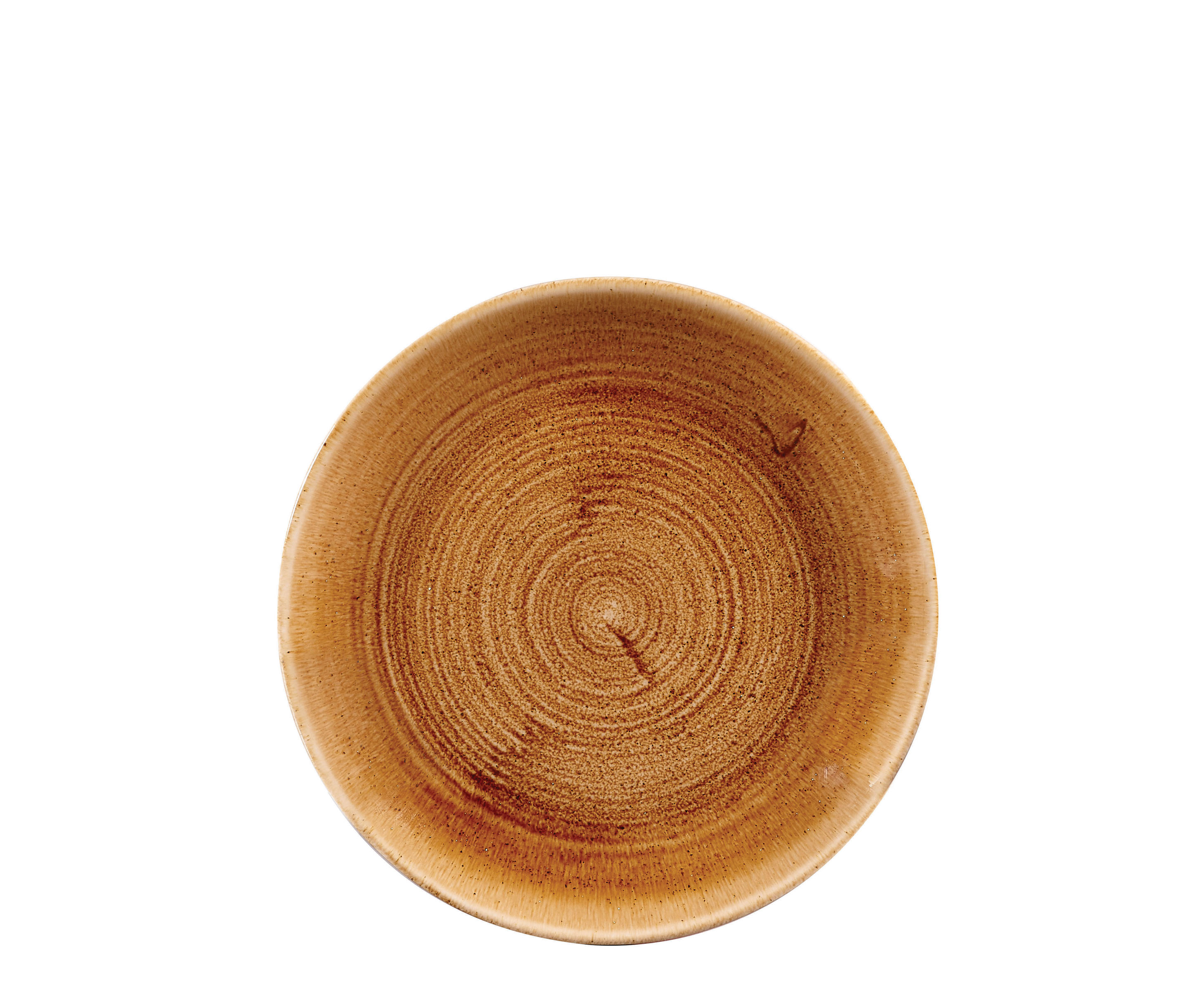 Churchill, Stonecast Patina : Vintage Copper - Teller flach Coup, 16,5 cm