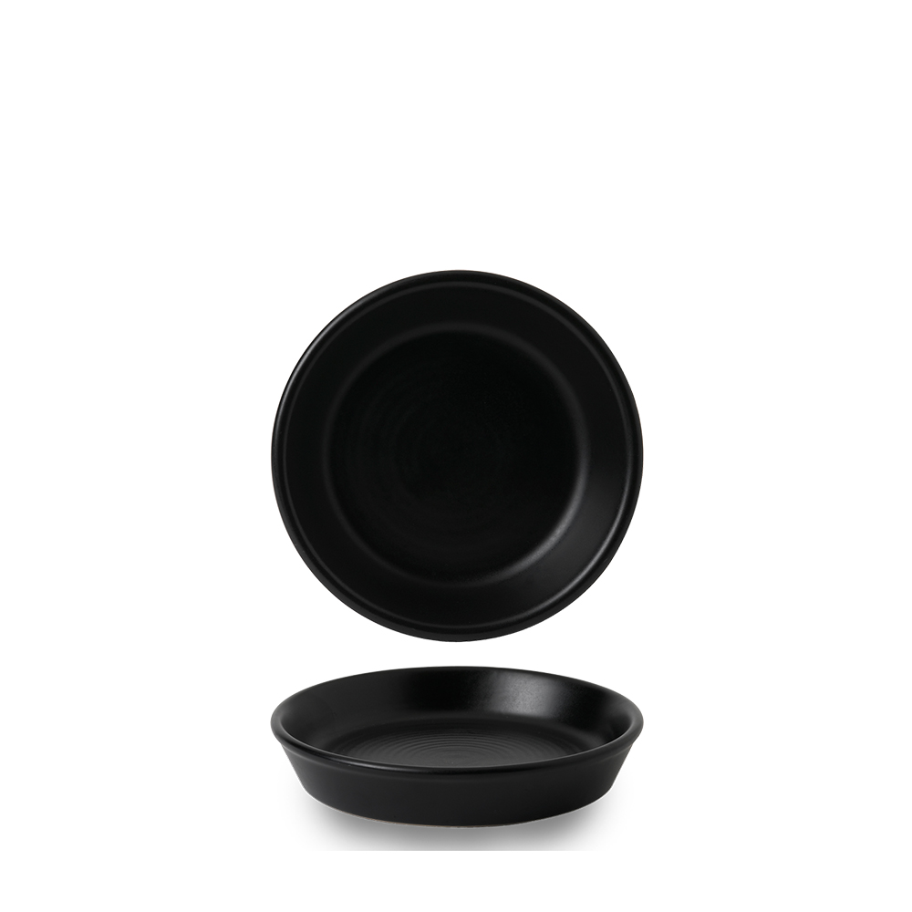 Dudson, Evo : Jet - Oliven-, Tapas- Schale rund, 15,9 cm