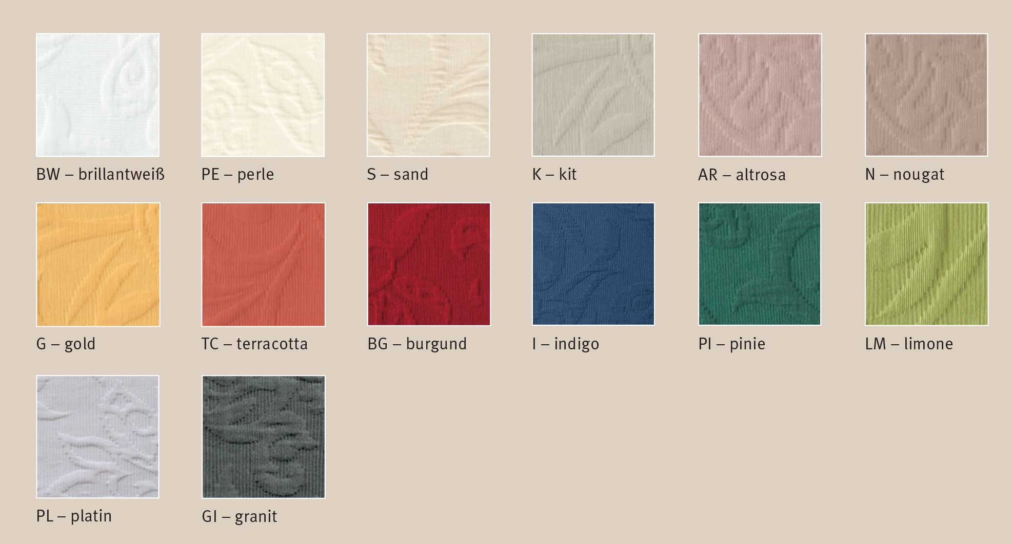 Tischdecke Cordoba-D - Florales Muster