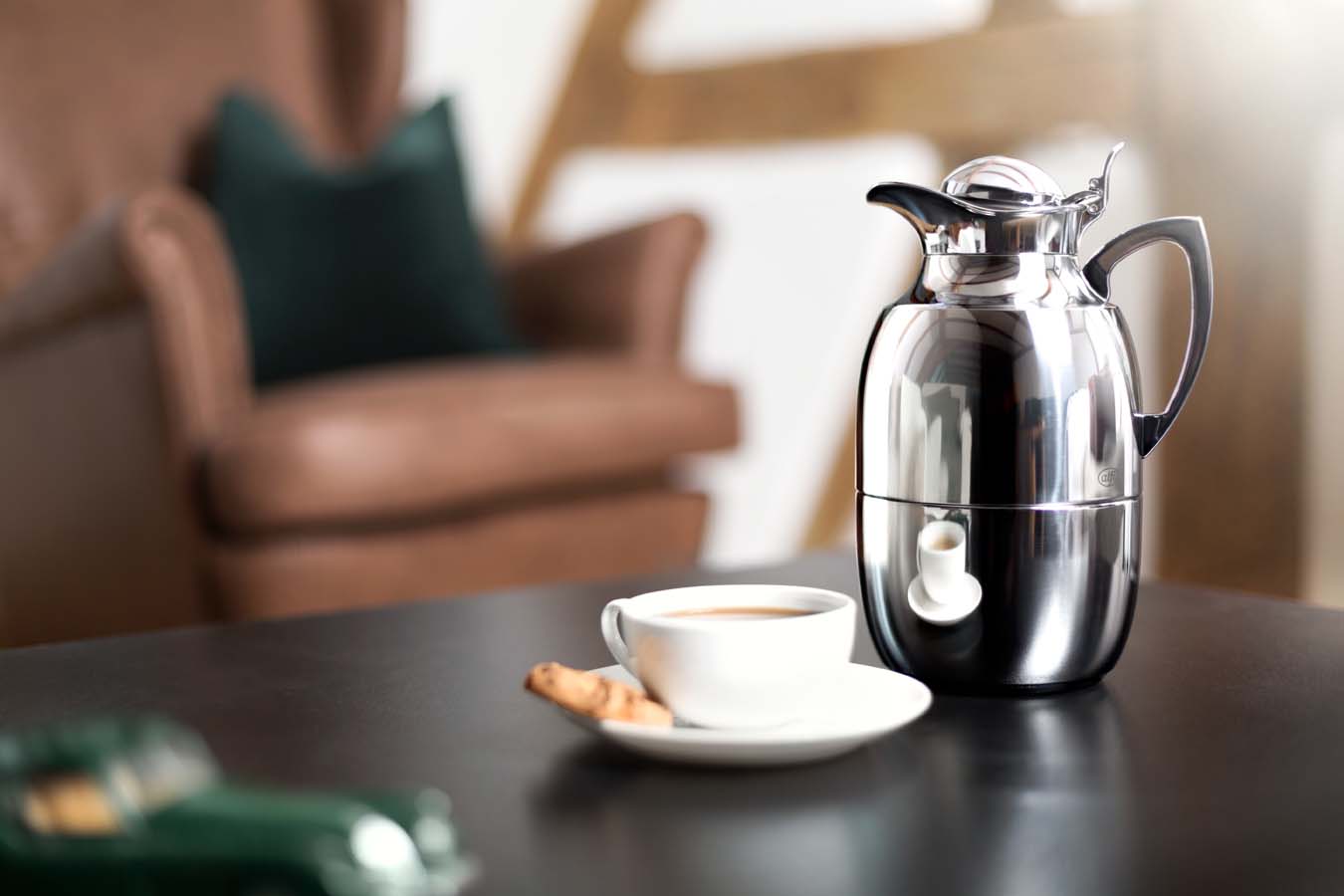 Isolierkanne Alfi JUWEL, Inhalt: 1,00 ltr., Farbe: Chromefarben