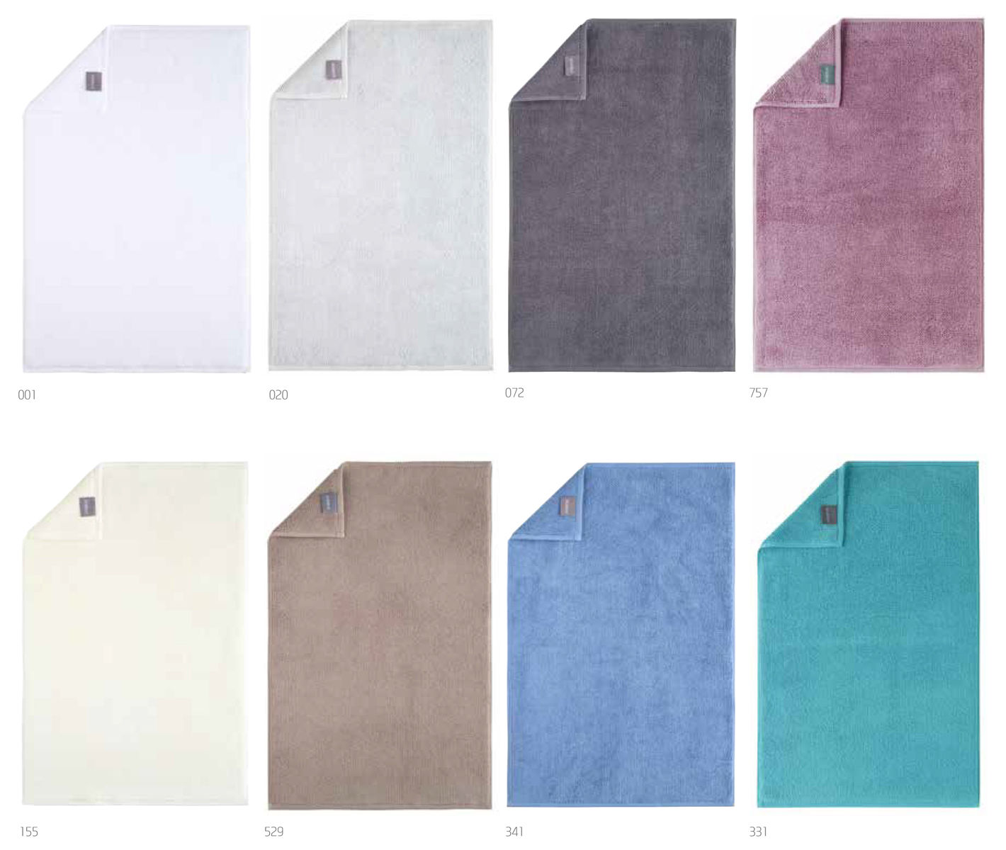 Boston - Badvorleger, Uni - Walkfrottier, Reiskorn-Struktur, 1500 g/ m²