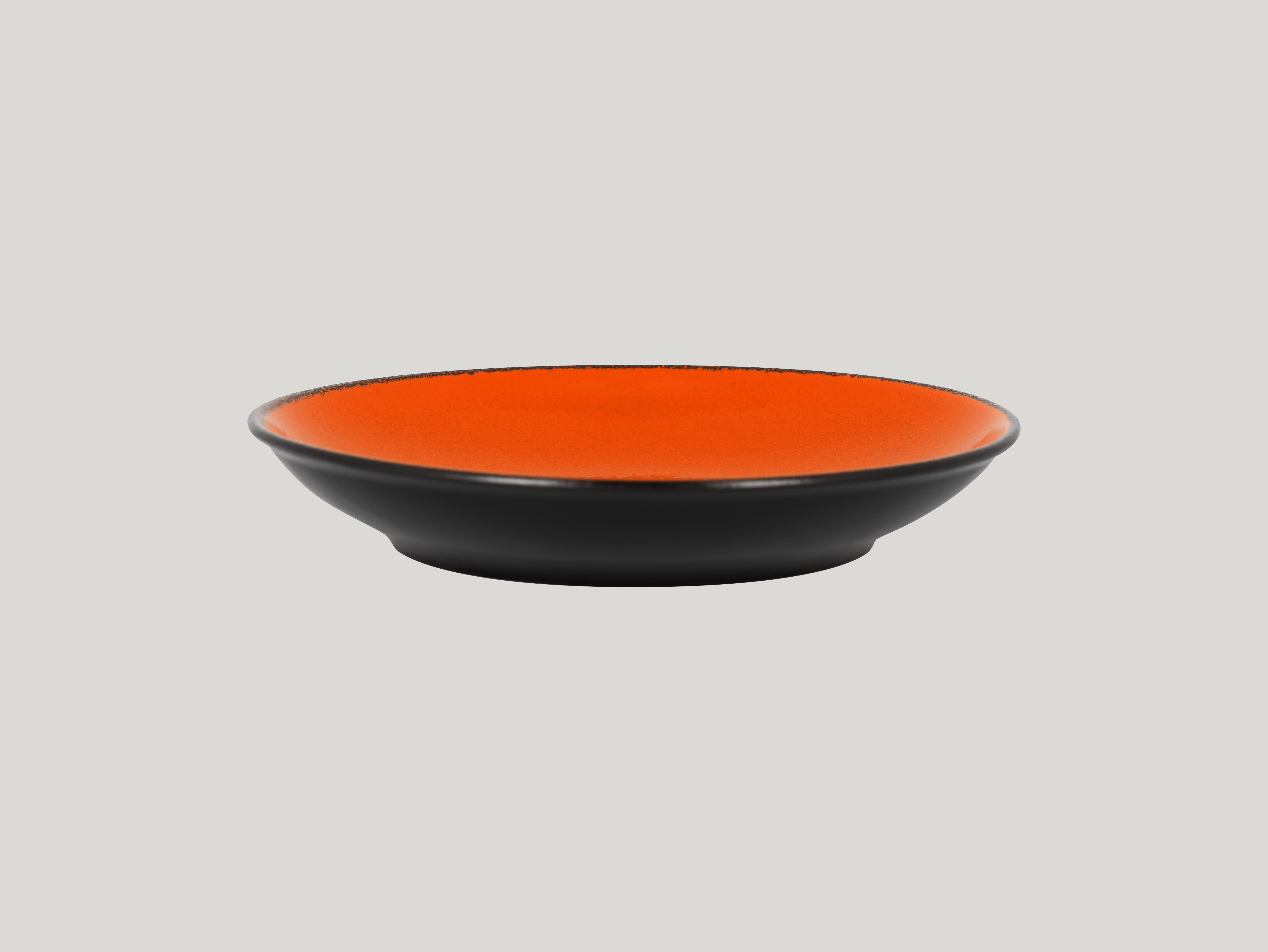 RAK, Fire : Orange - Teller tief coup, 27,8 x 4,7 cm/ 1,38 ltr.