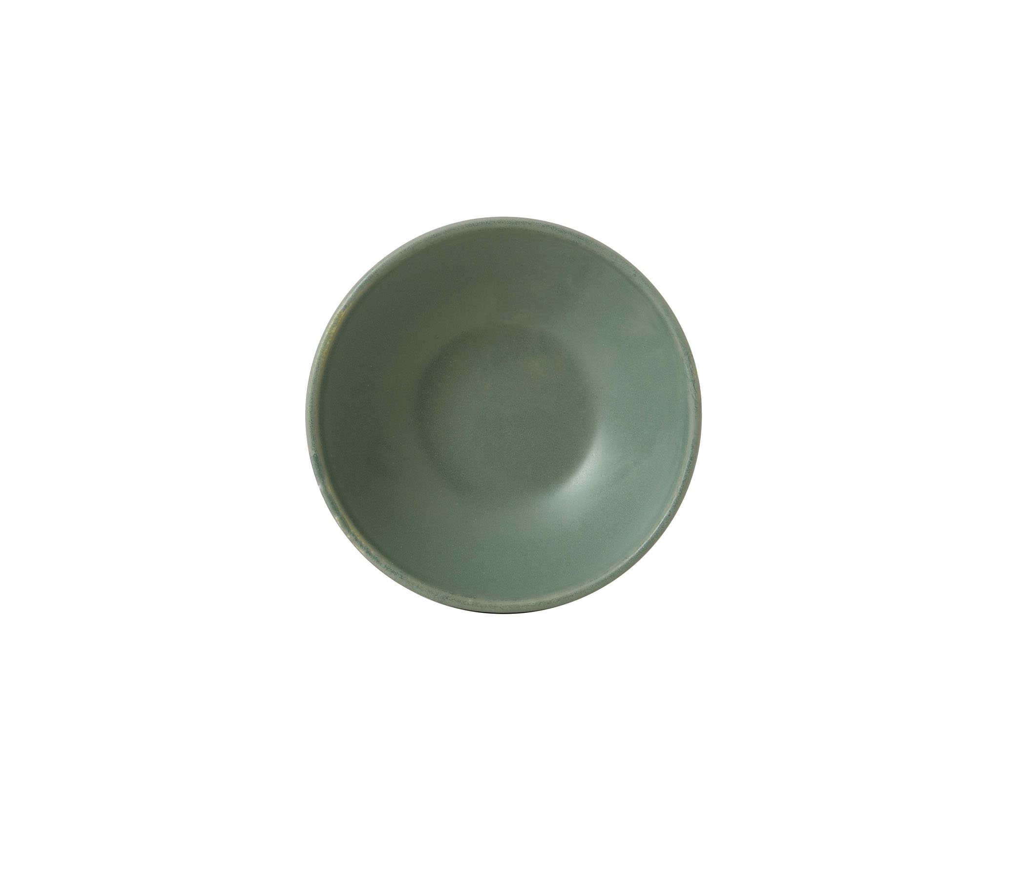 Churchill, Nourish : Andorra Green Contour - Shallow Bowl 11,6 x 4 cm/ 0,2 ltr.