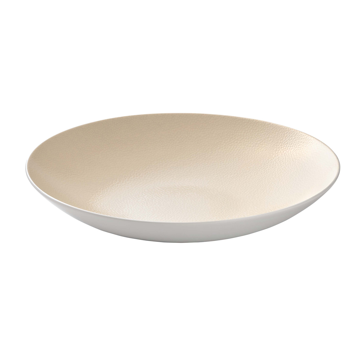 Bauscher, Purity : 425782 Pearls Champagne - Teller tief Coup, bonewhite, 29 cm/ 1,75 ltr.