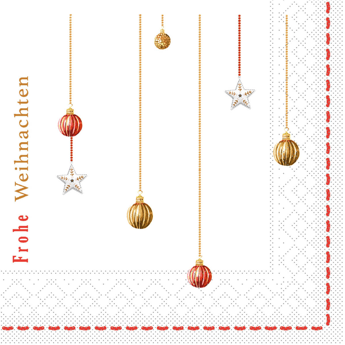 Servietten - Weihnachtsmotiv JANOSCH Tissue