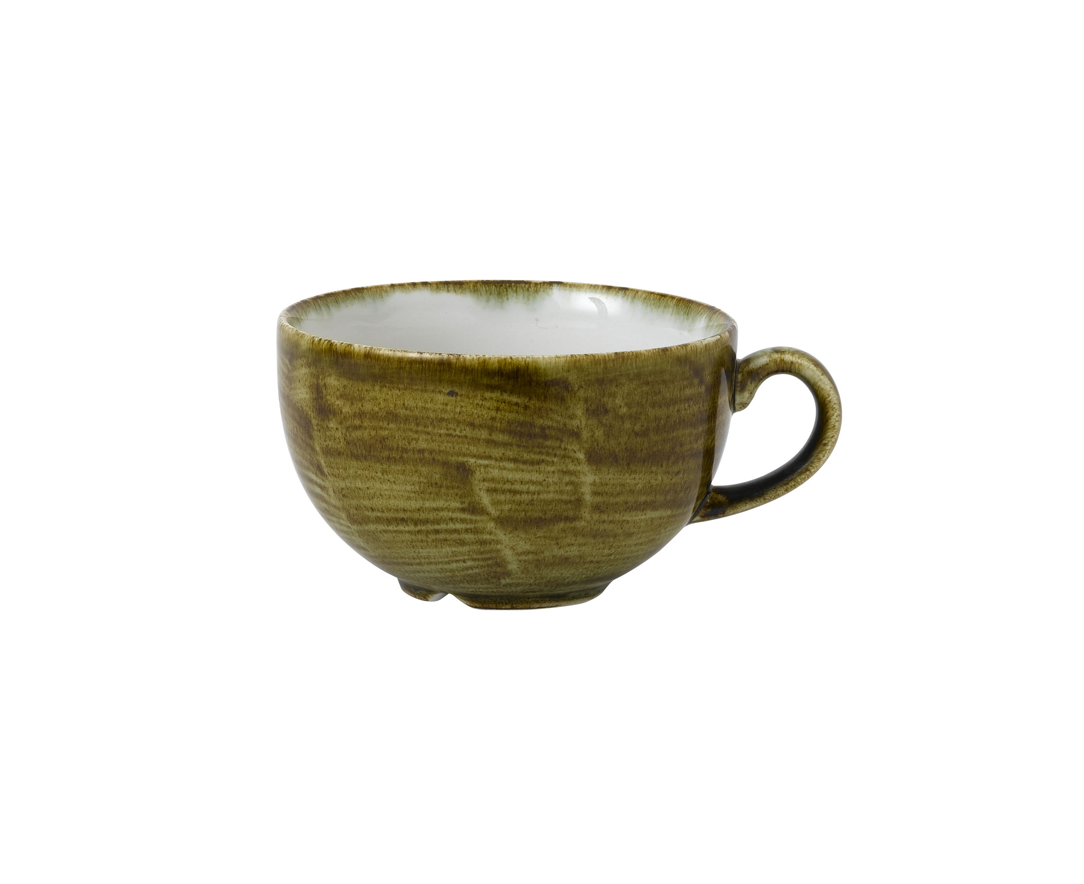 Churchill, Stonecast Plume : Olive - Cappuccino-Obere, 11 x 6,5 cm/ 0,34 ltr.