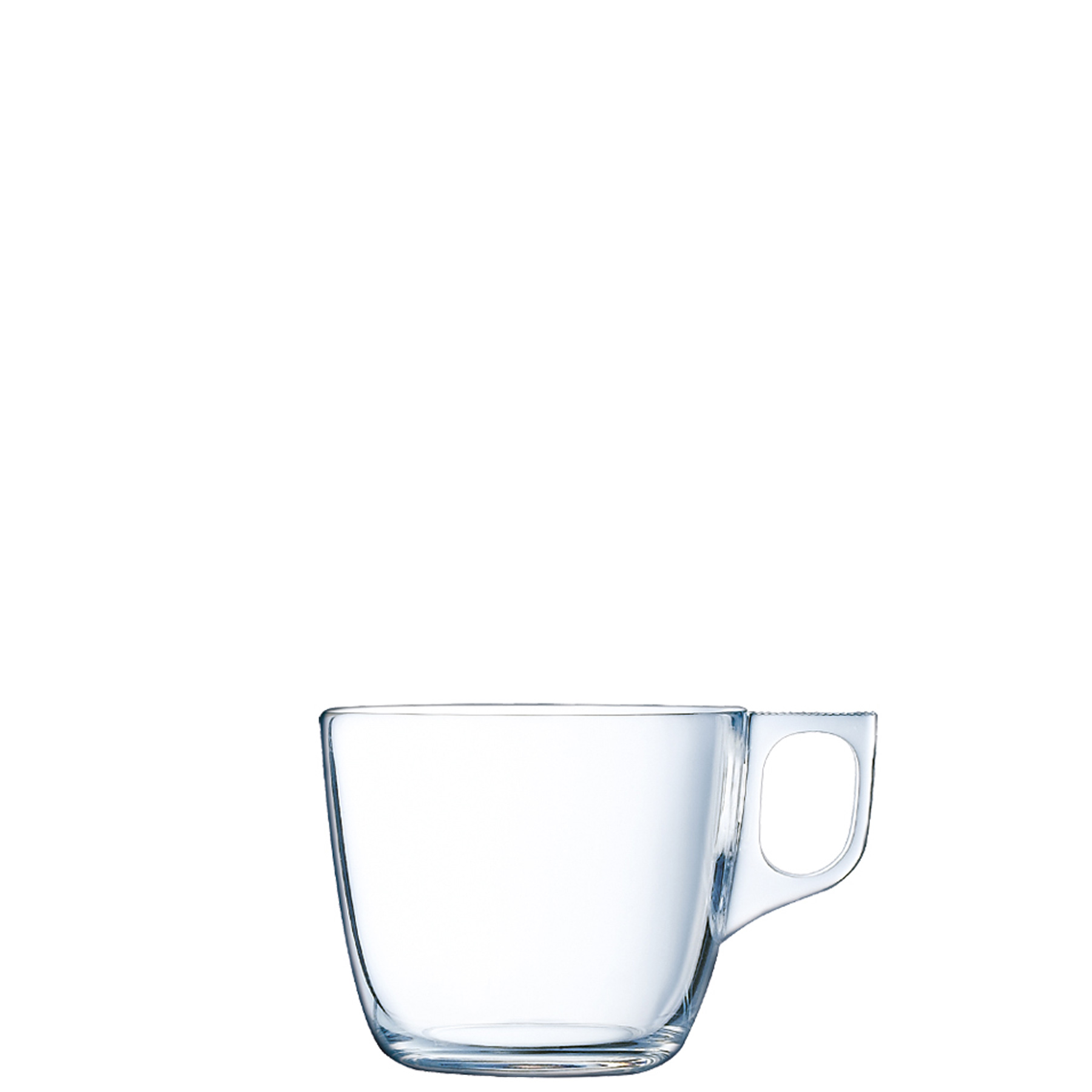 Kaffee-Obere m. Hkl. Voluto 22 cl, Inhalt: 220 ml, D: 107 mm, H: 71 mm