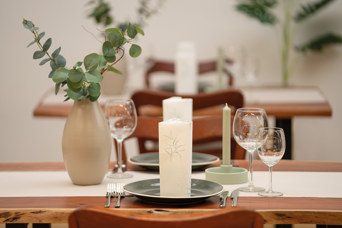 Servietten - NALA Linclass-Premium 40 x 40 cm