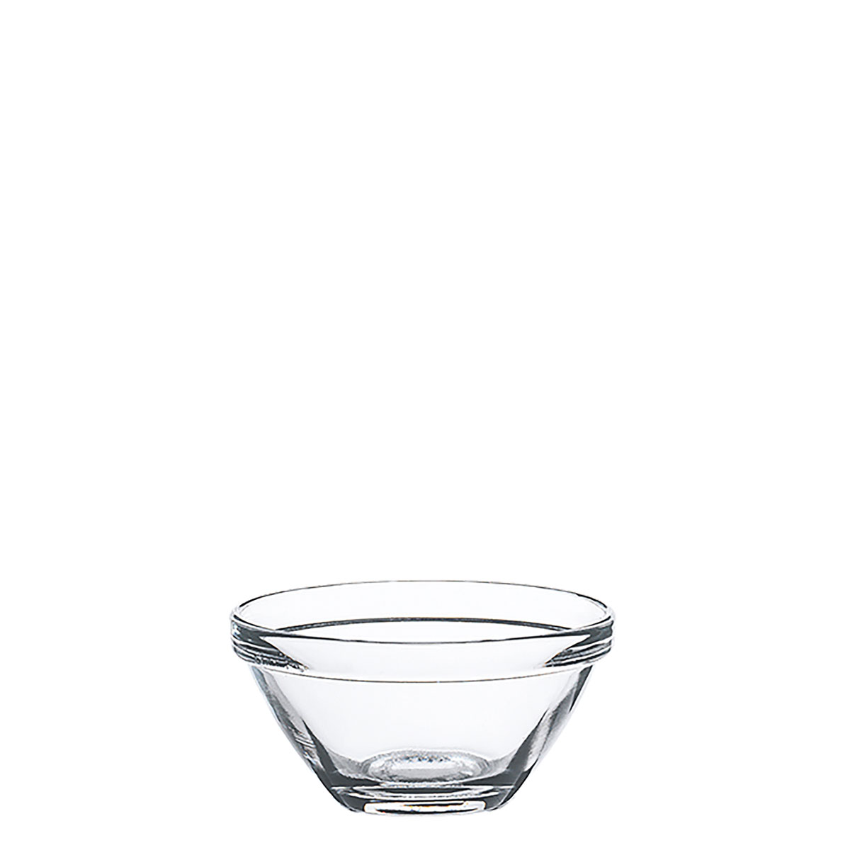 Bormioli, Pompei - Stapelschale trspt., 8 cm/ 0,1 ltr.