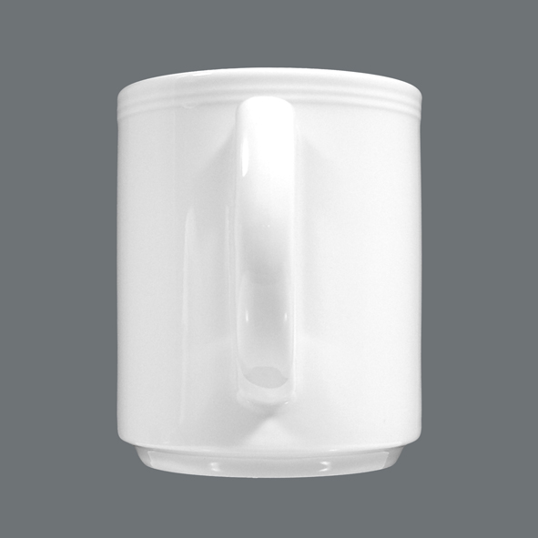 Seltmann Weiden, Vitalis - Kaffeebecher m. 2 Hkl., weiss, uni, 0,30 ltr.