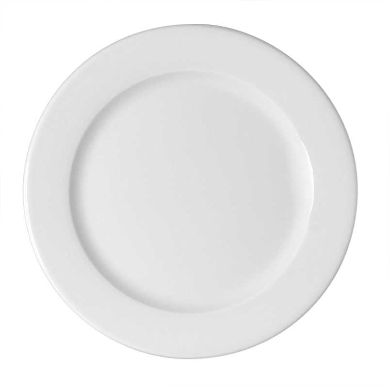 Bauscher, Maitre - Teller flach Fahne 32, weiss, uni, 31,0 cm