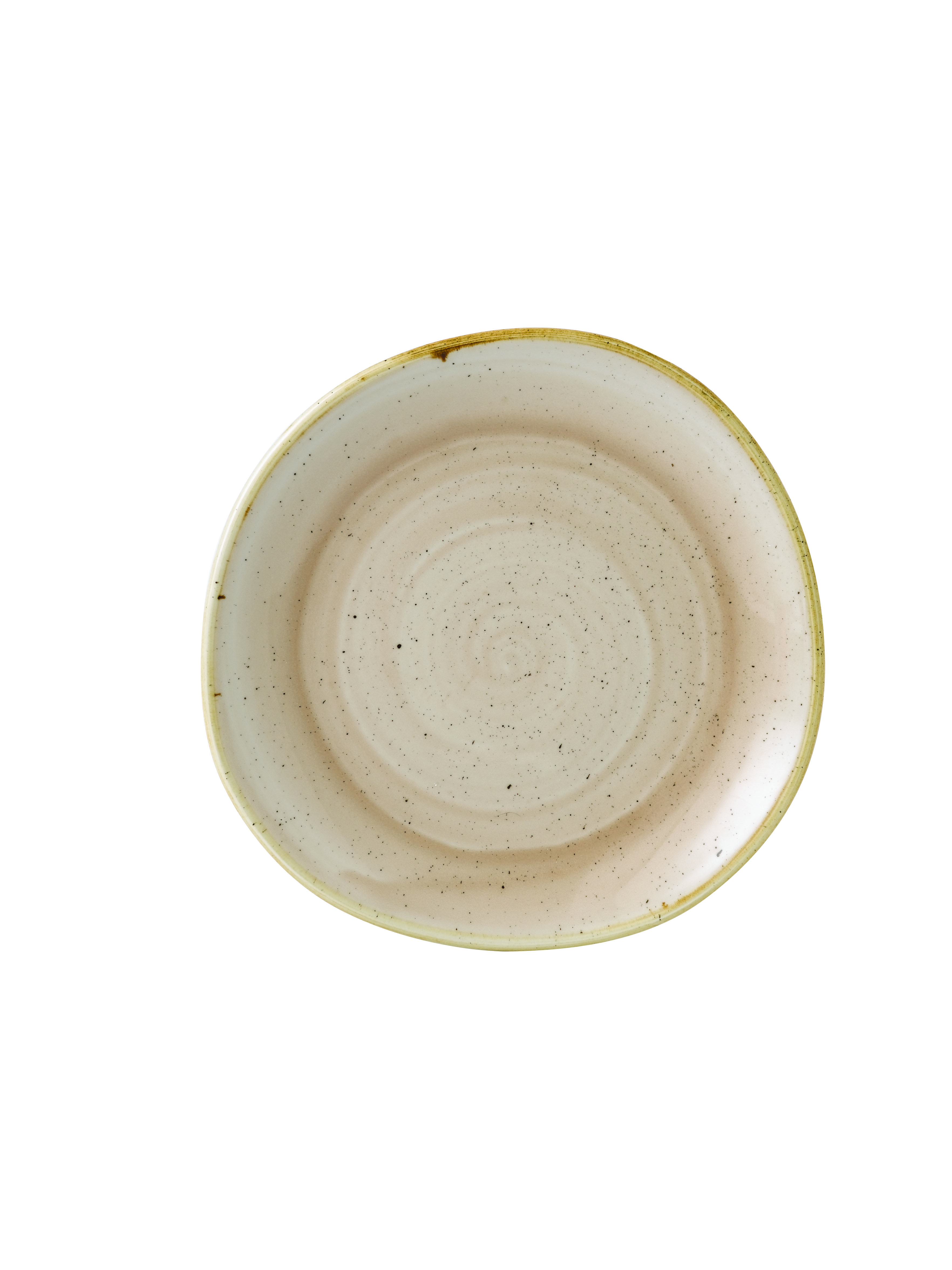 Churchill, Stonecast : Nutmeg Cream - Teller flach rund Organisch, 21 cm