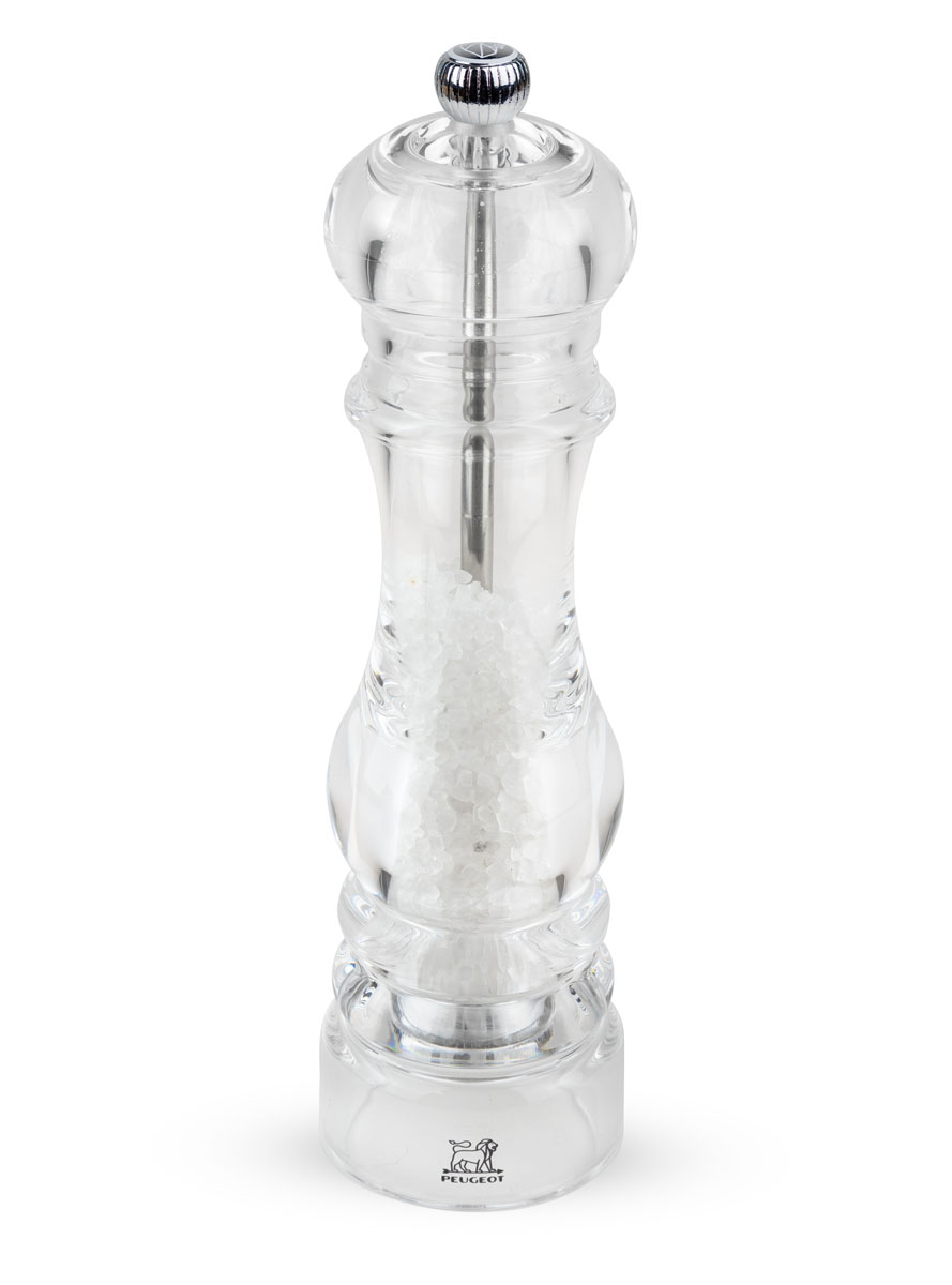 Peugeot : Nancy - Salzmühle, manuelle Acryl-Mühle, Größe: 22 cm, Farbe: acryl
