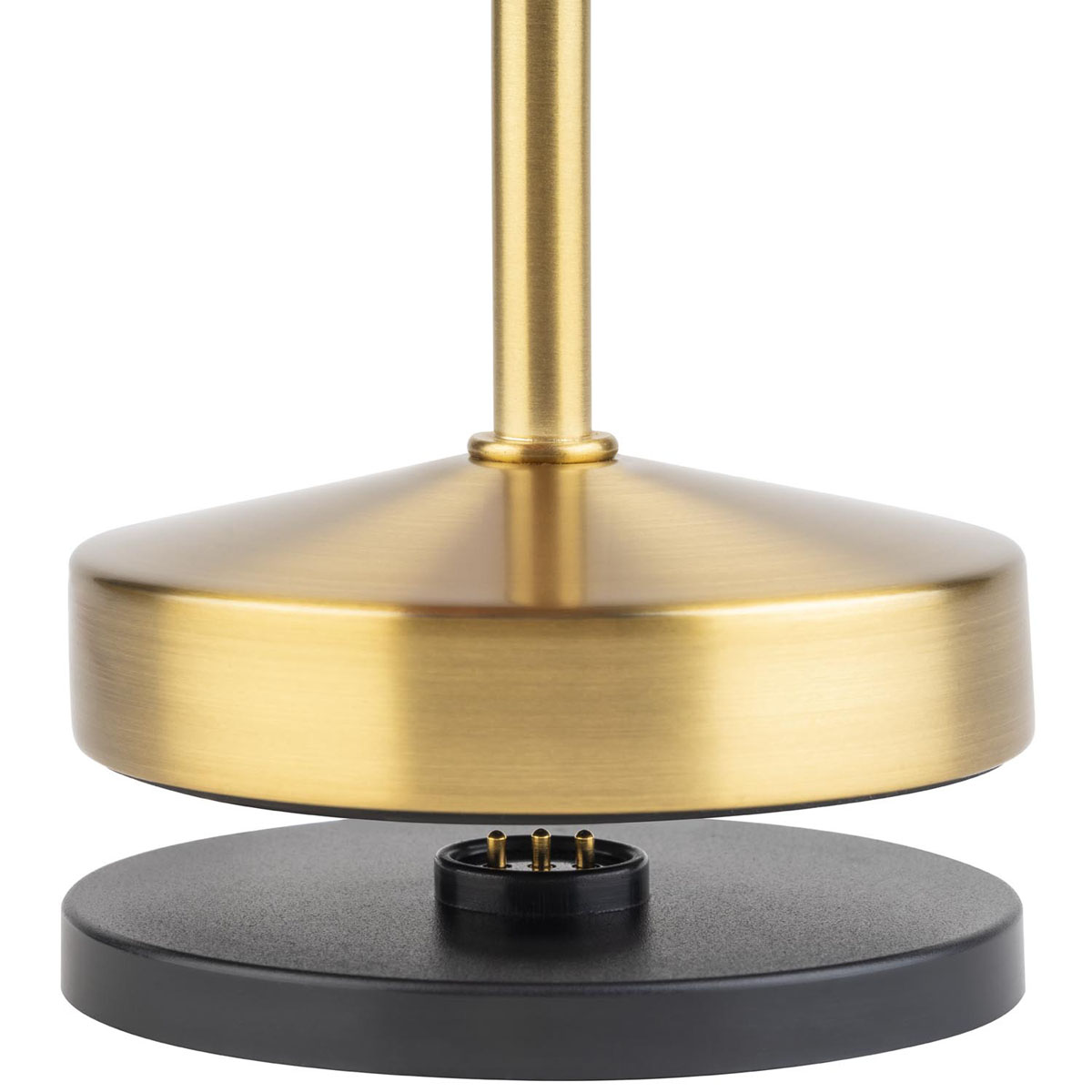 Tischleuchte ALVA, Metall, Farbe: goldfarben, 1x LED 1,0 W / 100 lm, dimmbar in 3 Stufen, D: 8 cm, H: 20 cm