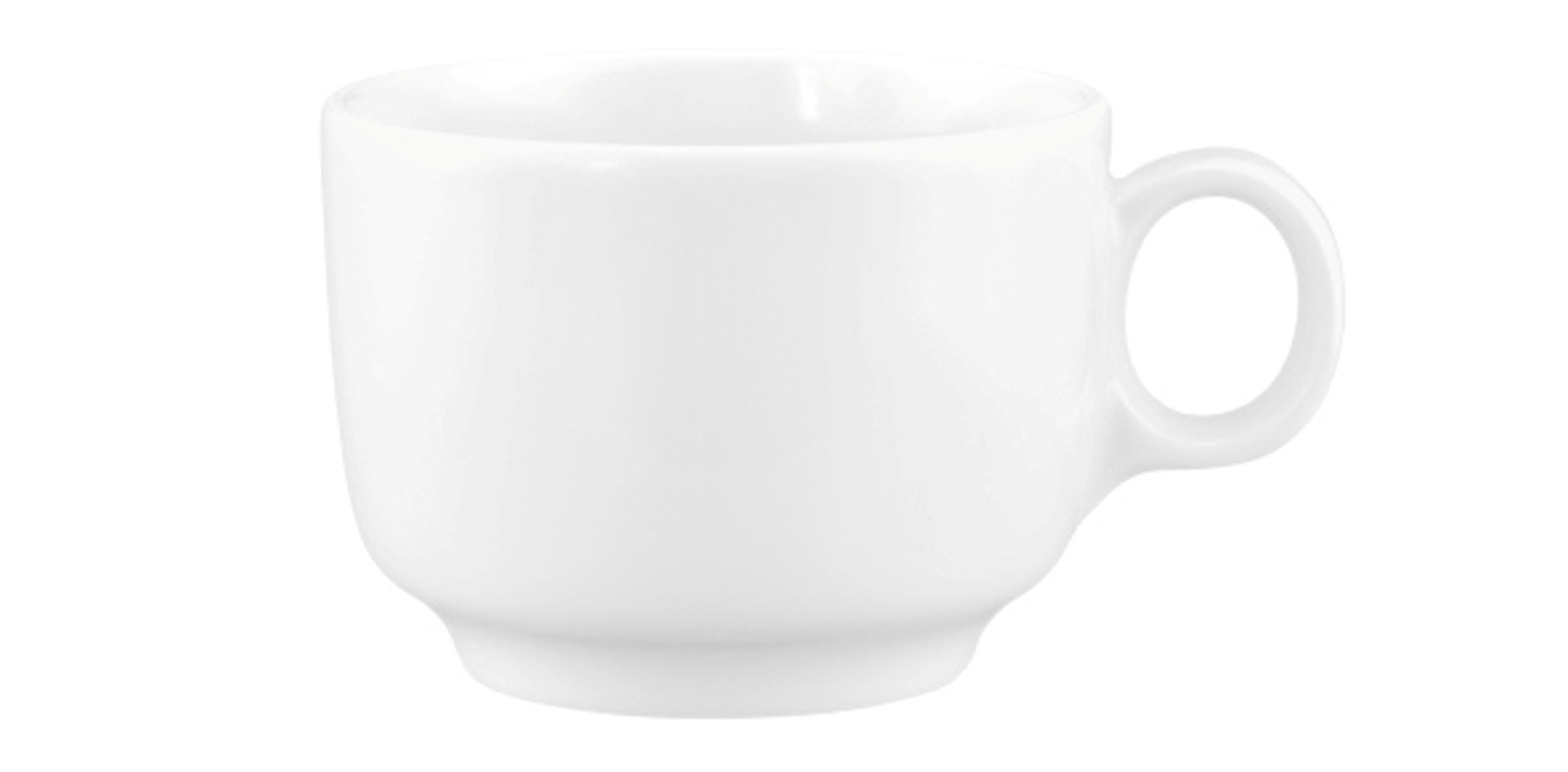 Seltmann Weiden, Sento - Kaffee-, Cappuccino-Obere m. Hkl., weiss, uni, 0,21 ltr.