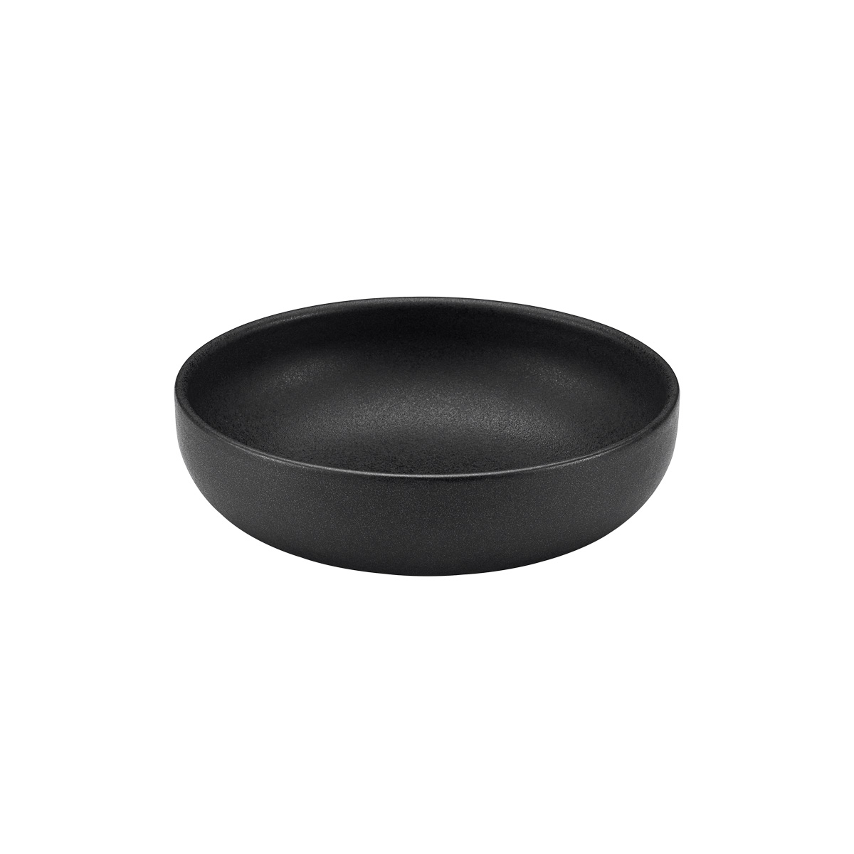 Playground, Steinzeug - ELEMENTS : Bowl, schwarz, 16 x 3,8 cm/ 0,60 ltr.