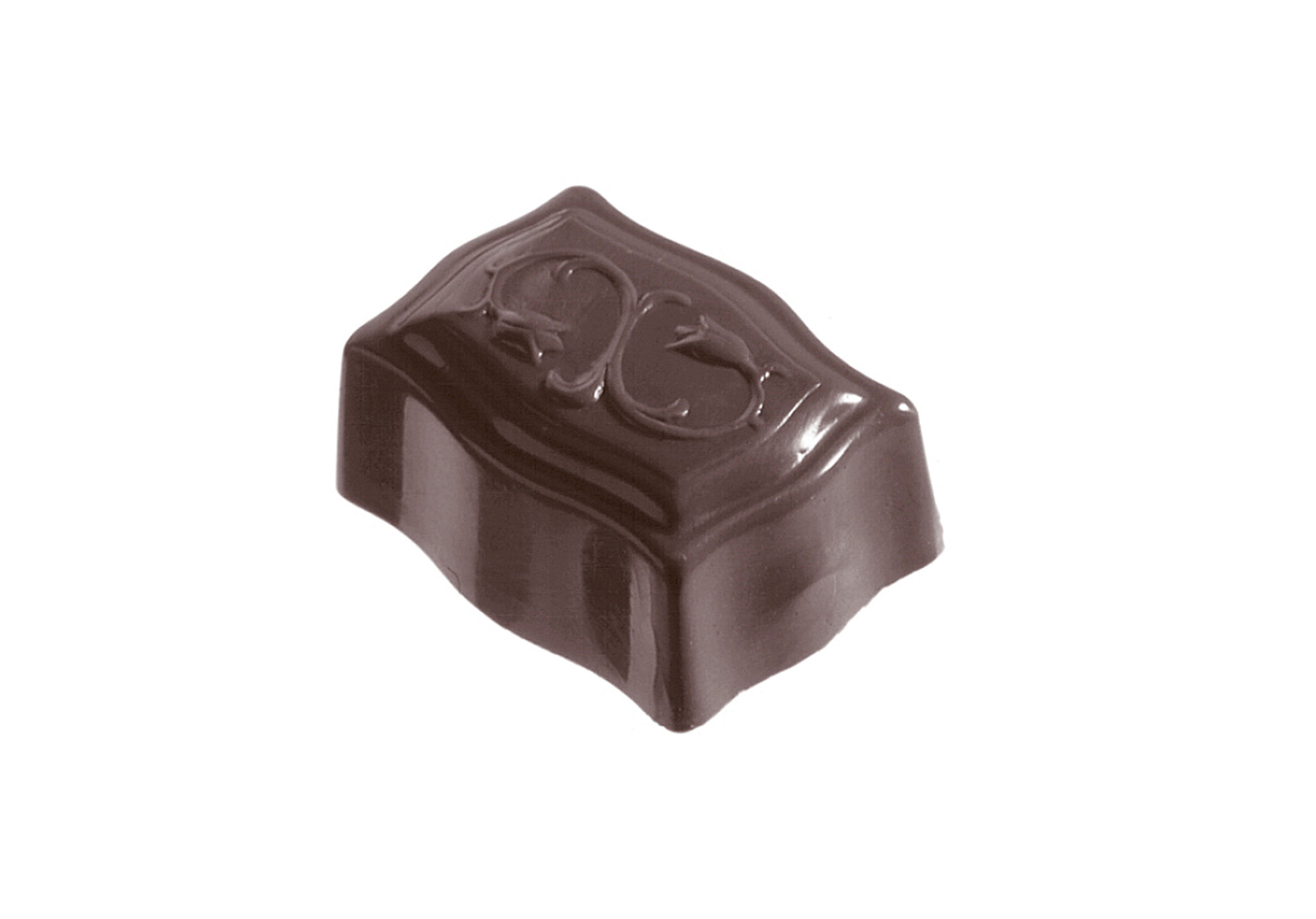 Schokoladen- Form, 275 x 135 mm, 3 x 7 Stück 37 x 27 x 15 mm