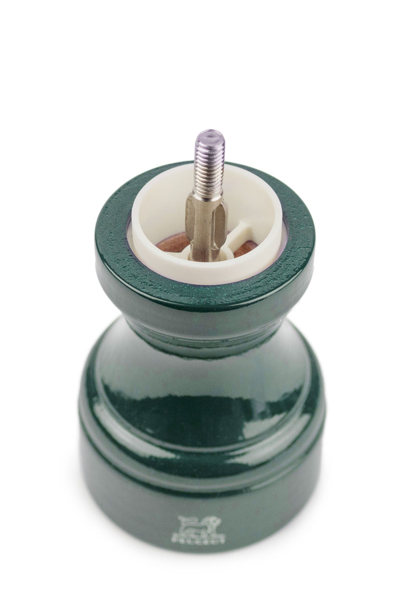 Peugeot : Bistrorama - Salzmühle, manuelle Holz-Mühle, Größe: 10 cm, Farbe: waldgrün