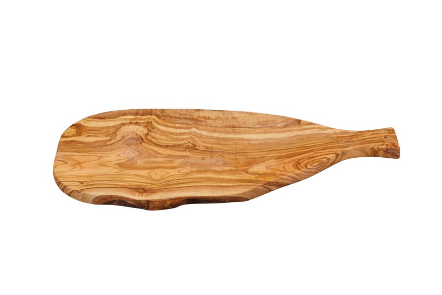 Naturform- Griffbrett OLIVENHOLZ, ca. 50 x 22 cm