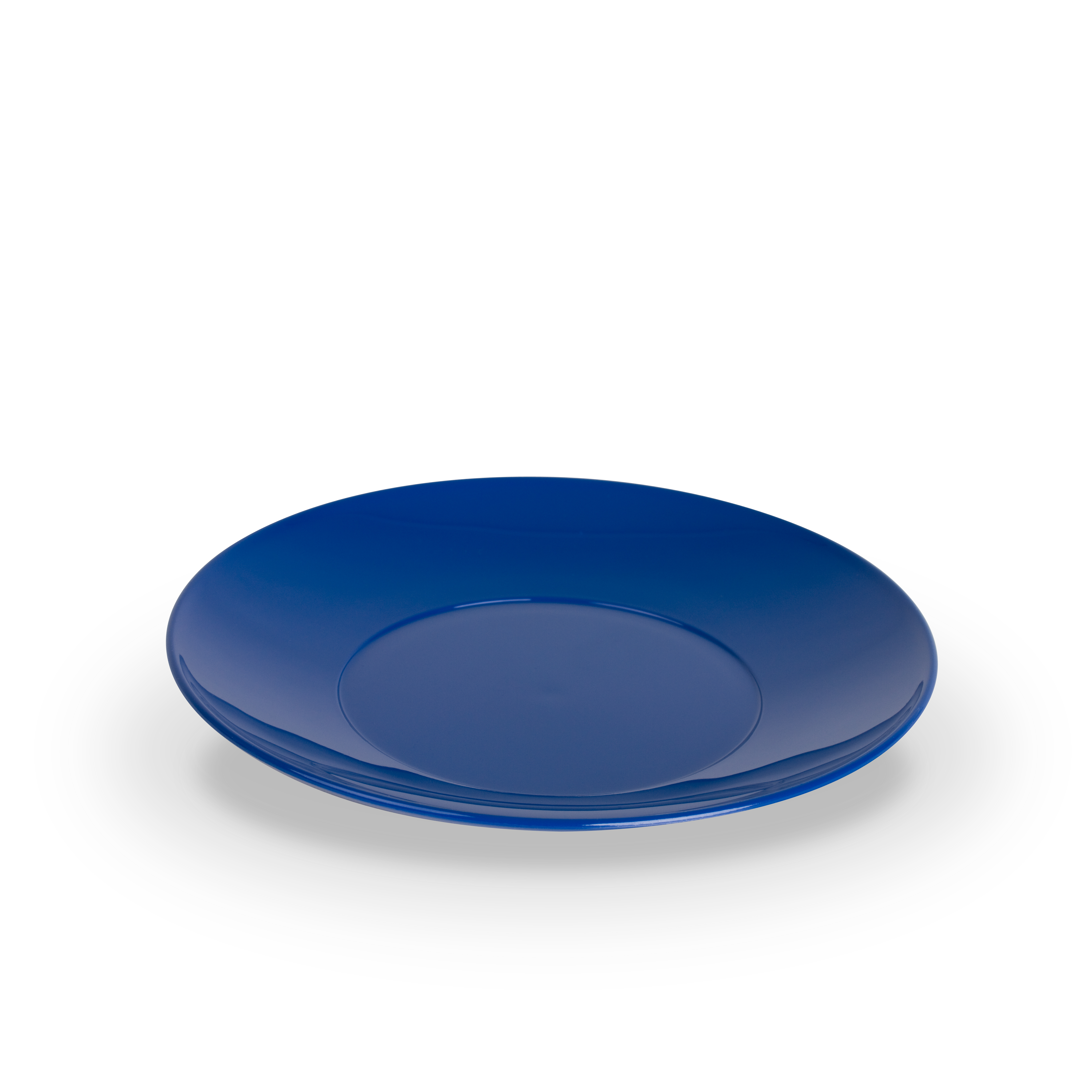 Untertasse PC, uni, blau, D: 13,5 cm