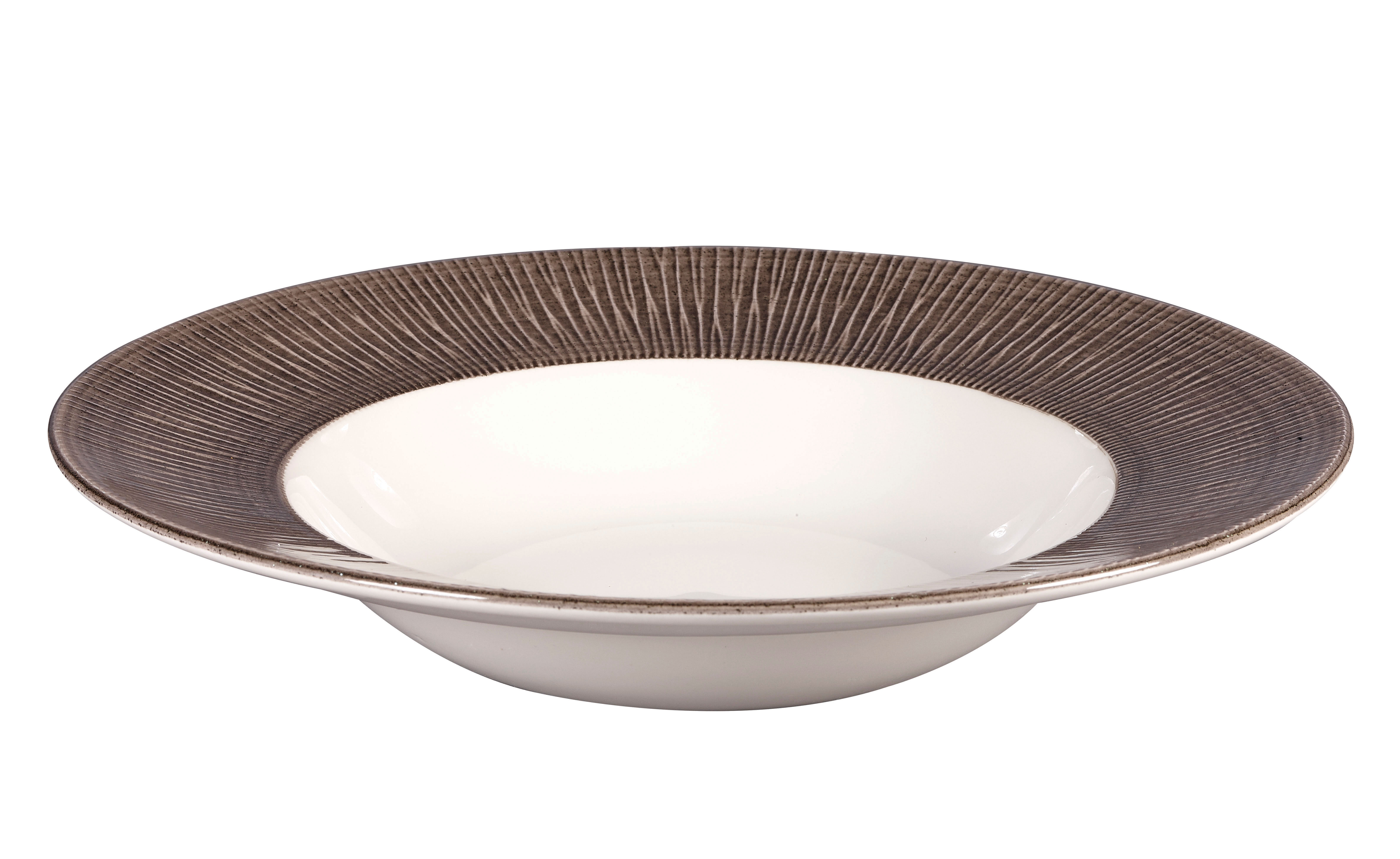 Churchill, Bamboo : Dusk - Teller tief breite Fahne, 24 cm/ 0,28 ltr.